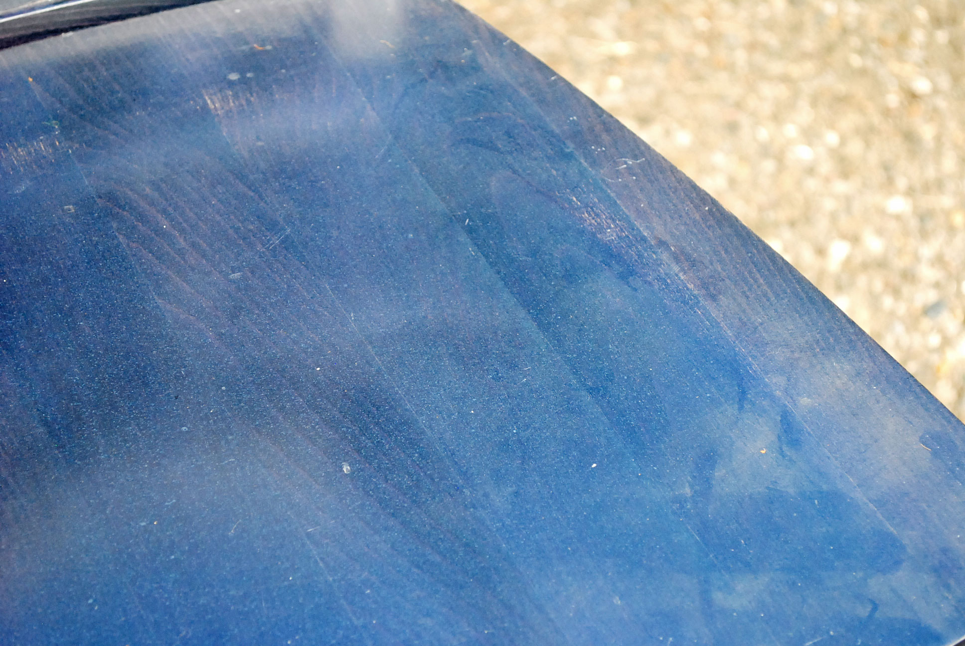 Blue Barstools by Pottery Barn