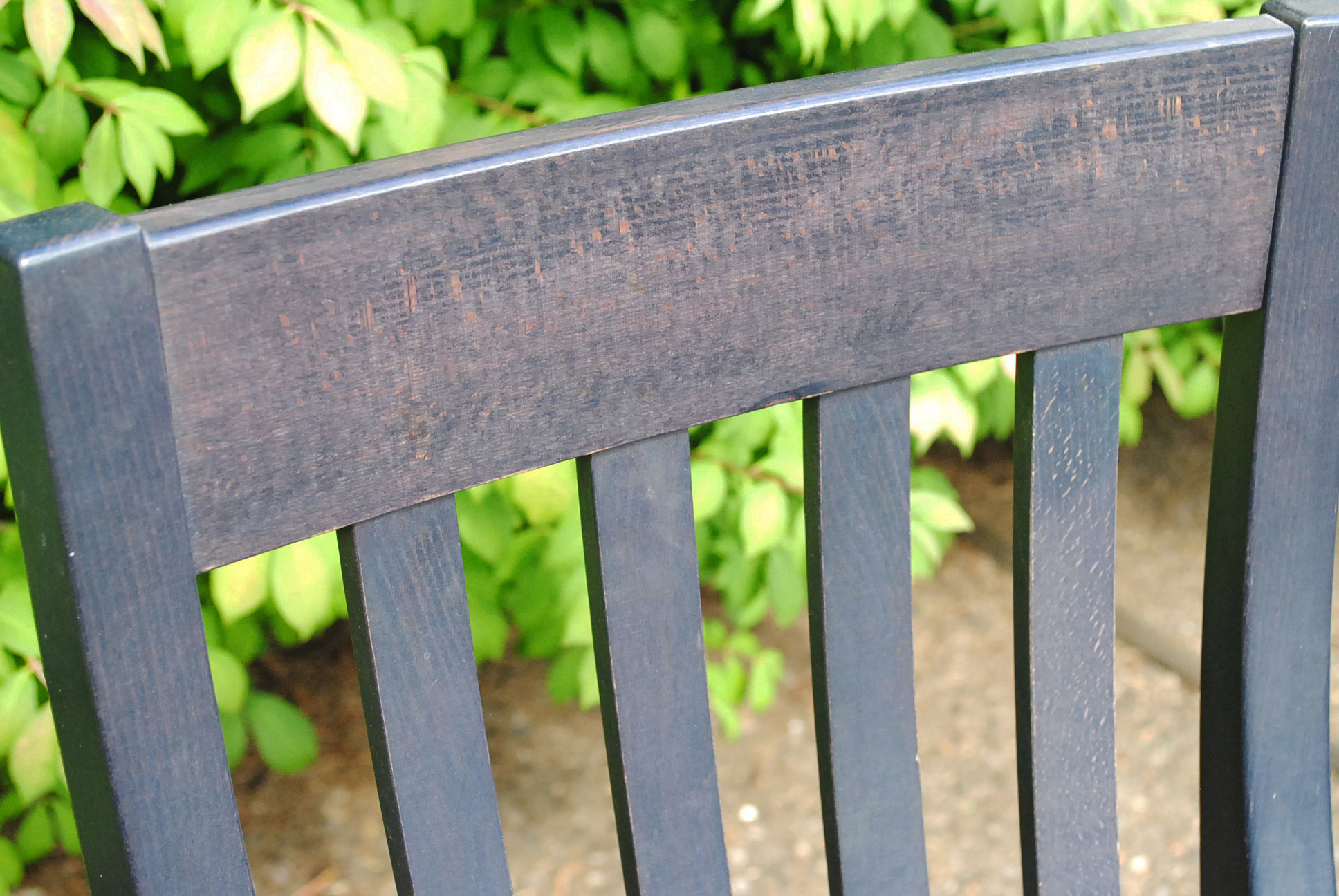 Blue Barstools by Pottery Barn