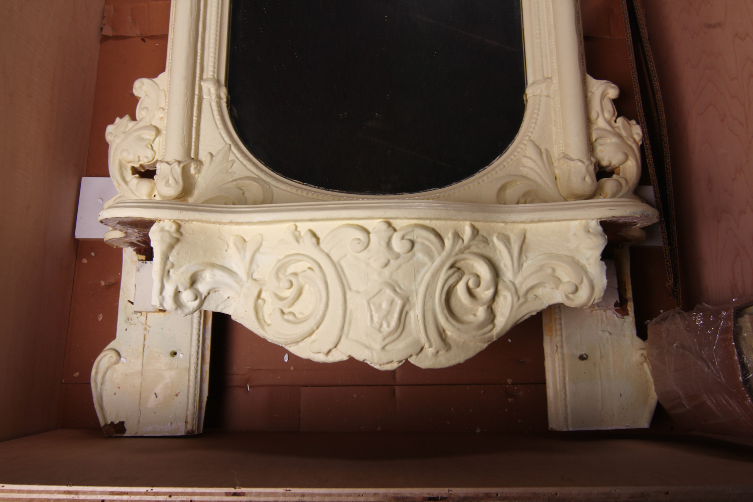 Victorian Painted Pier Mirror