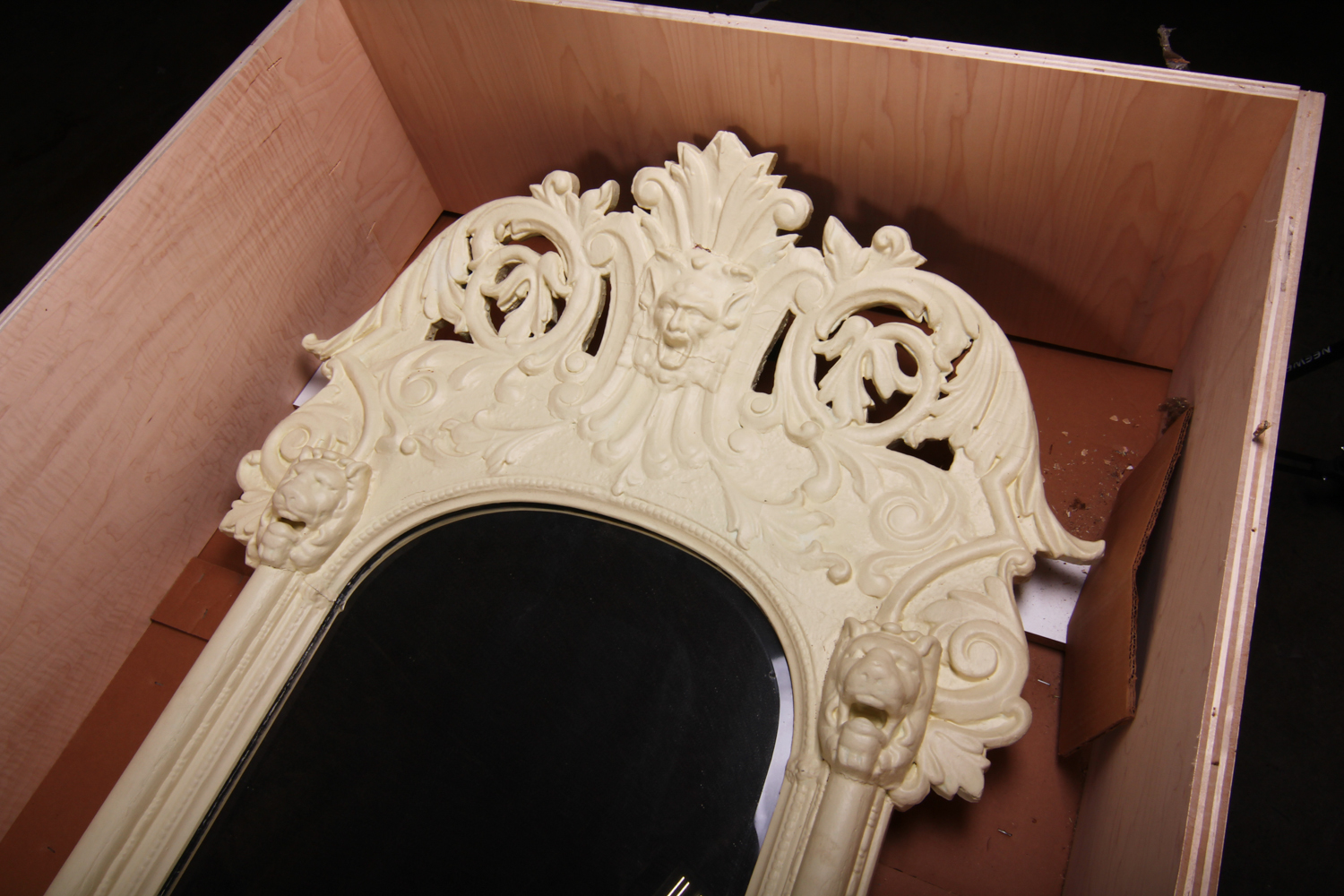 Victorian Painted Pier Mirror