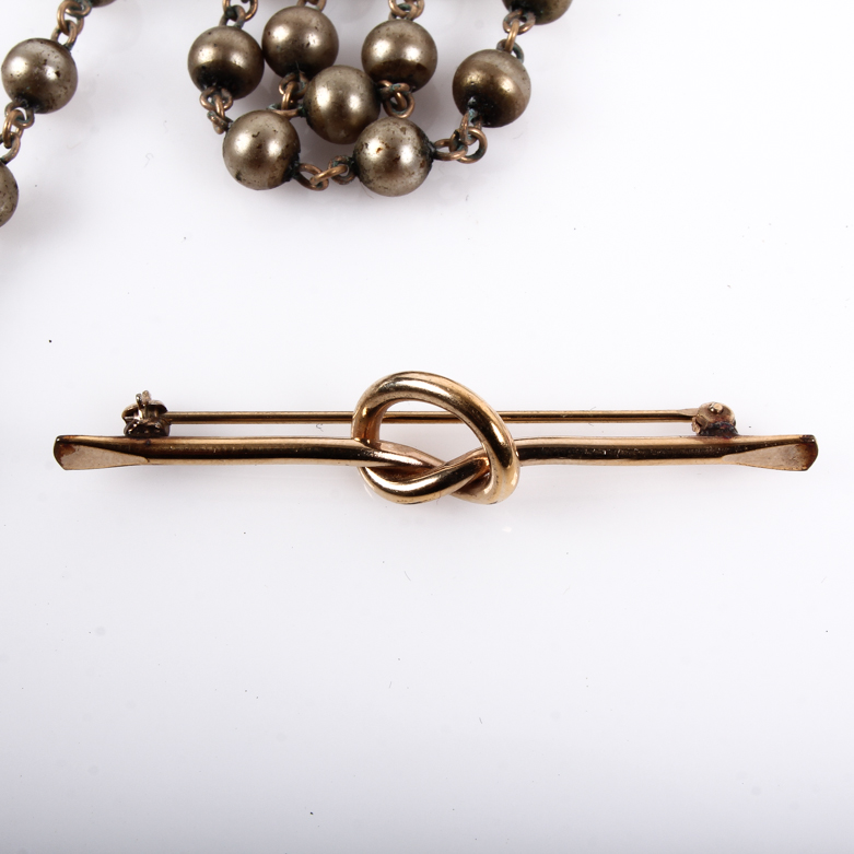 Assortment of Vintage Gold Filled Accessories Including Rosaries