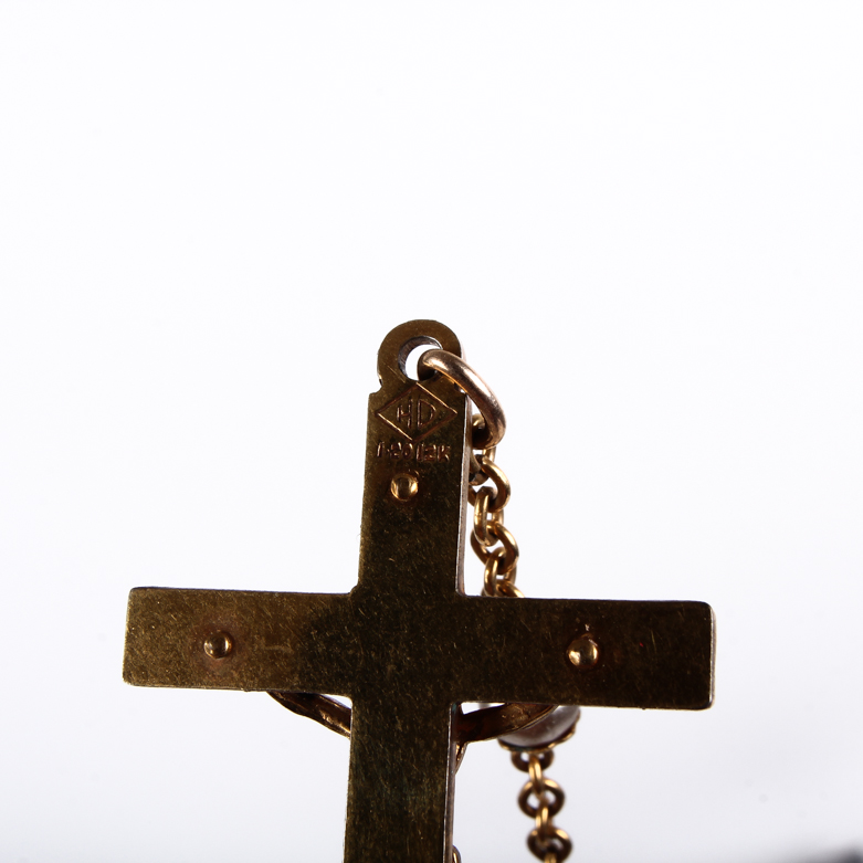 Assortment of Vintage Gold Filled Accessories Including Rosaries