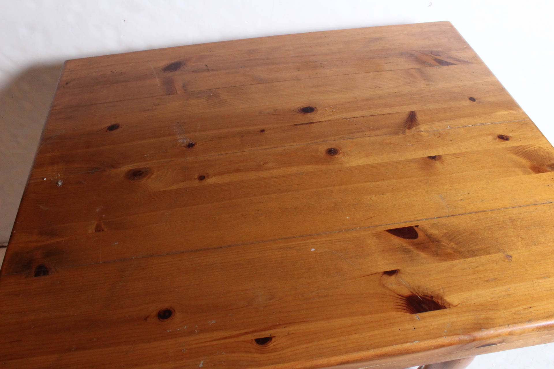 Farmhouse Style Pine Dining Table