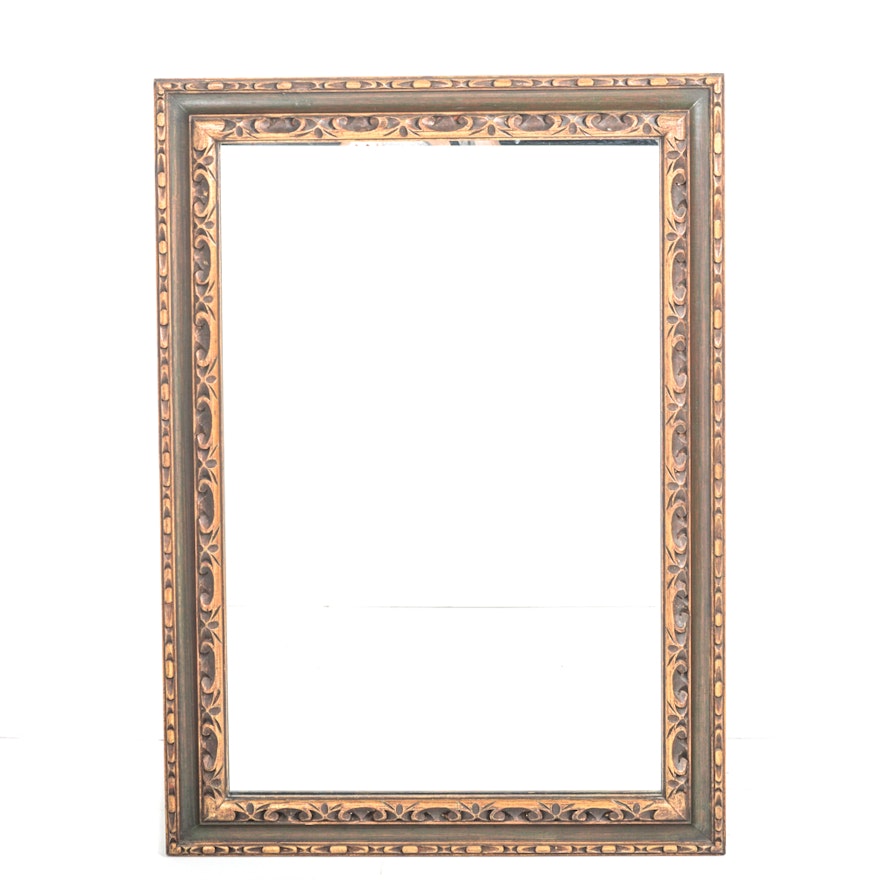 Carved Wood Frame Wall Mirror