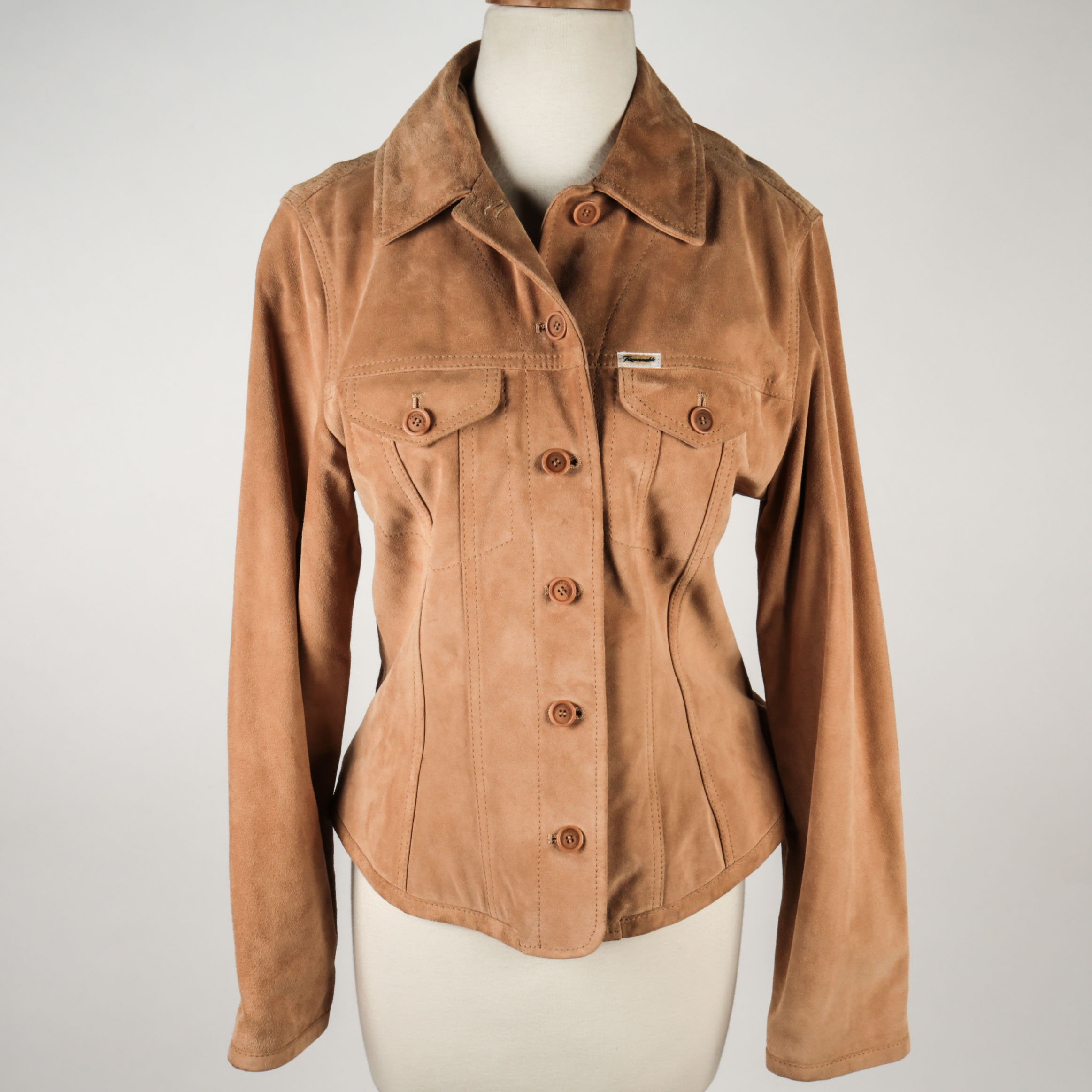 Women's Façonnable Suede Leather Jackets