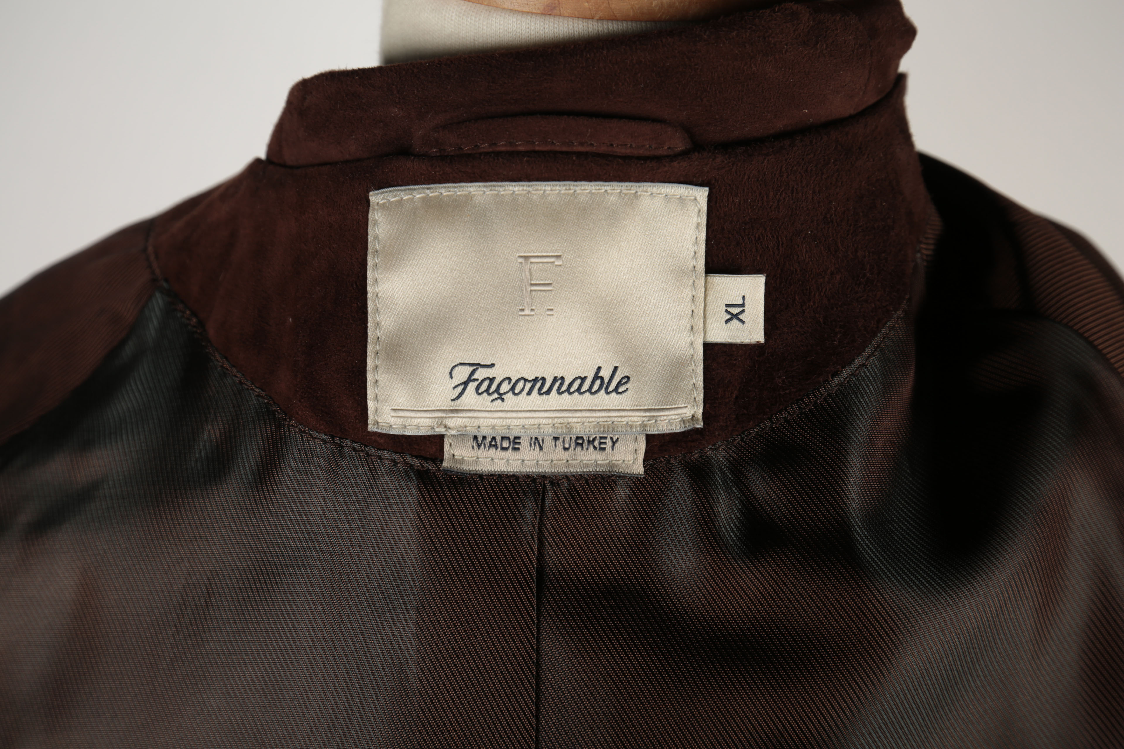 Women's Façonnable Suede Leather Jackets