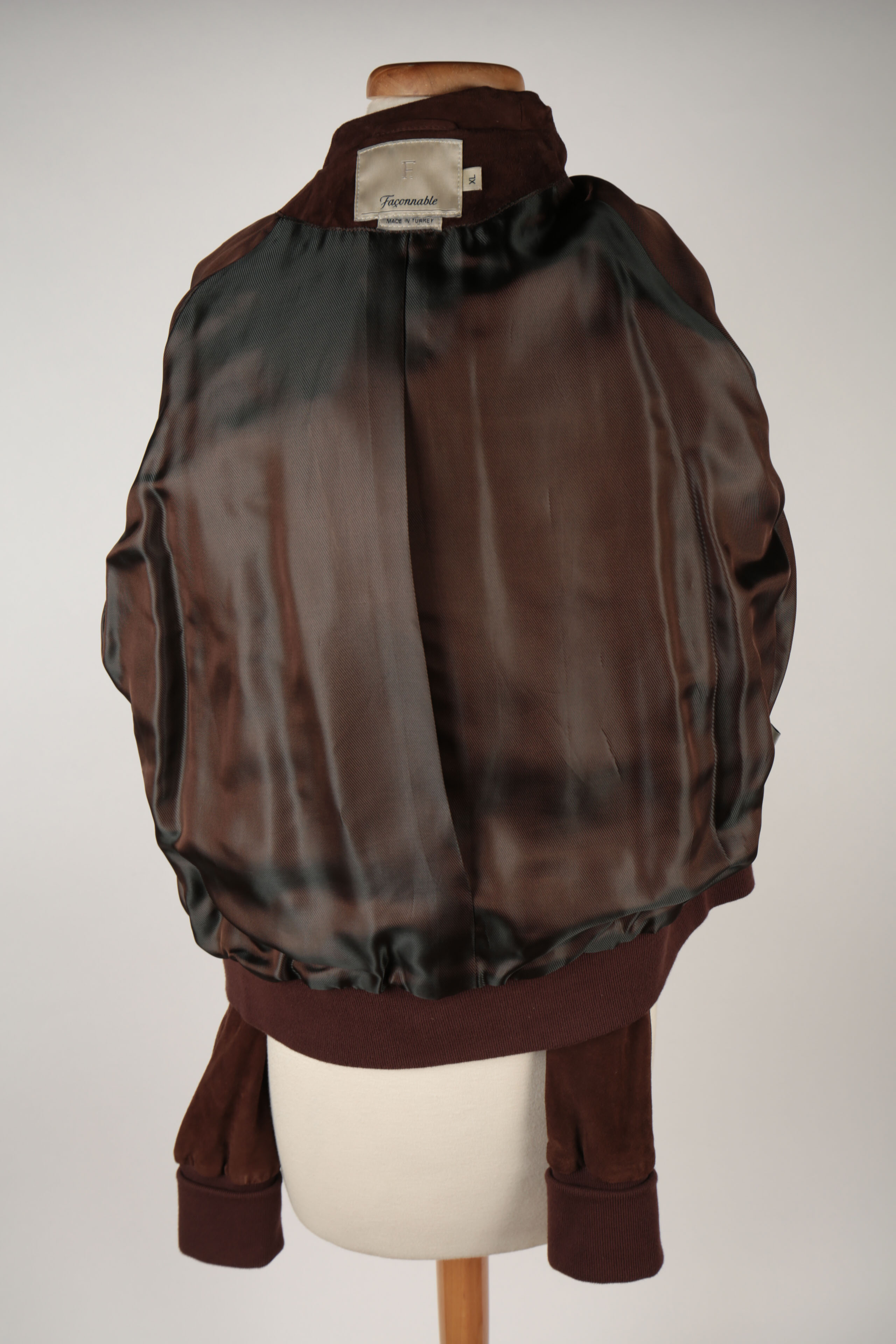Women's Façonnable Suede Leather Jackets