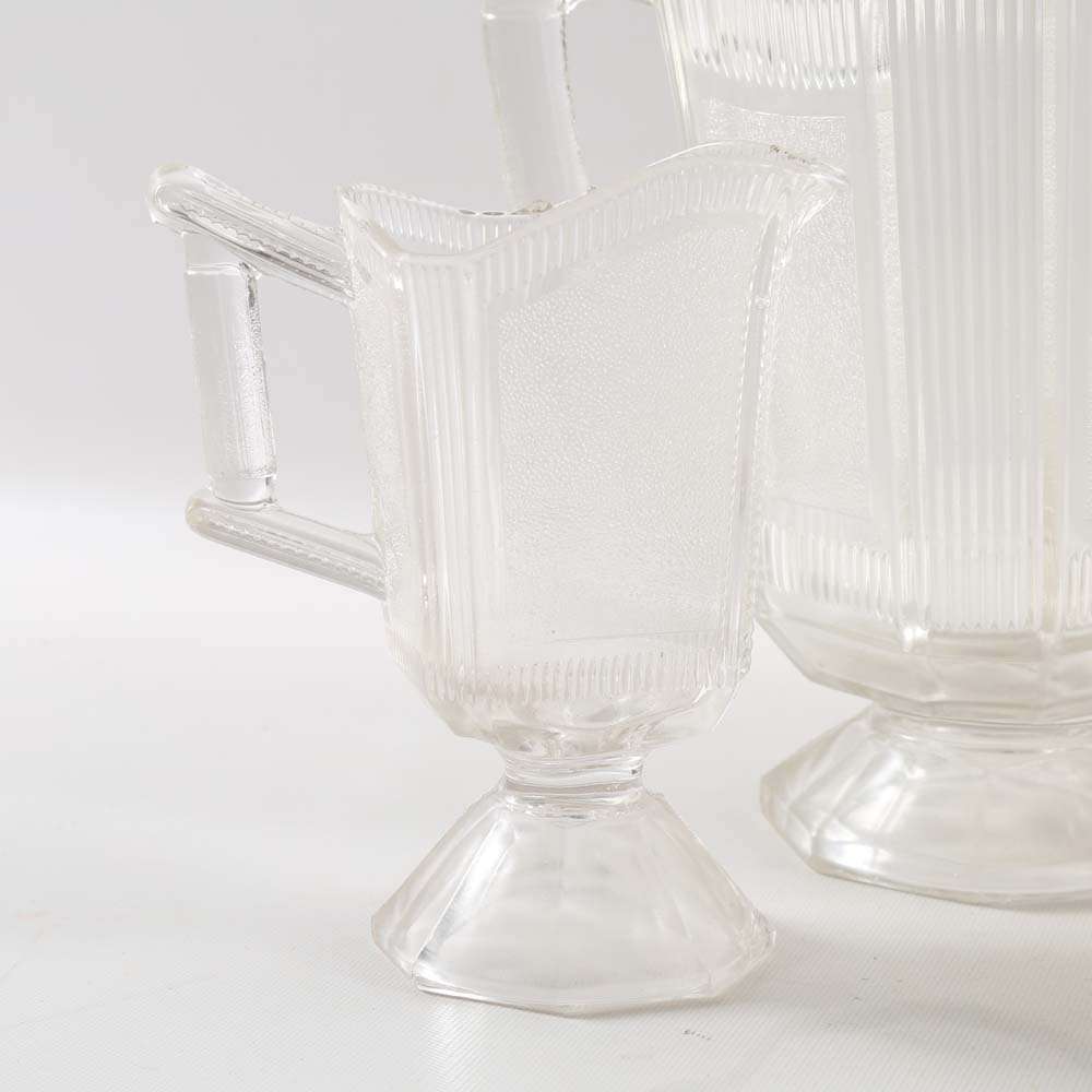 Vintage "Pleat and Panel" Glassware by Bryce
