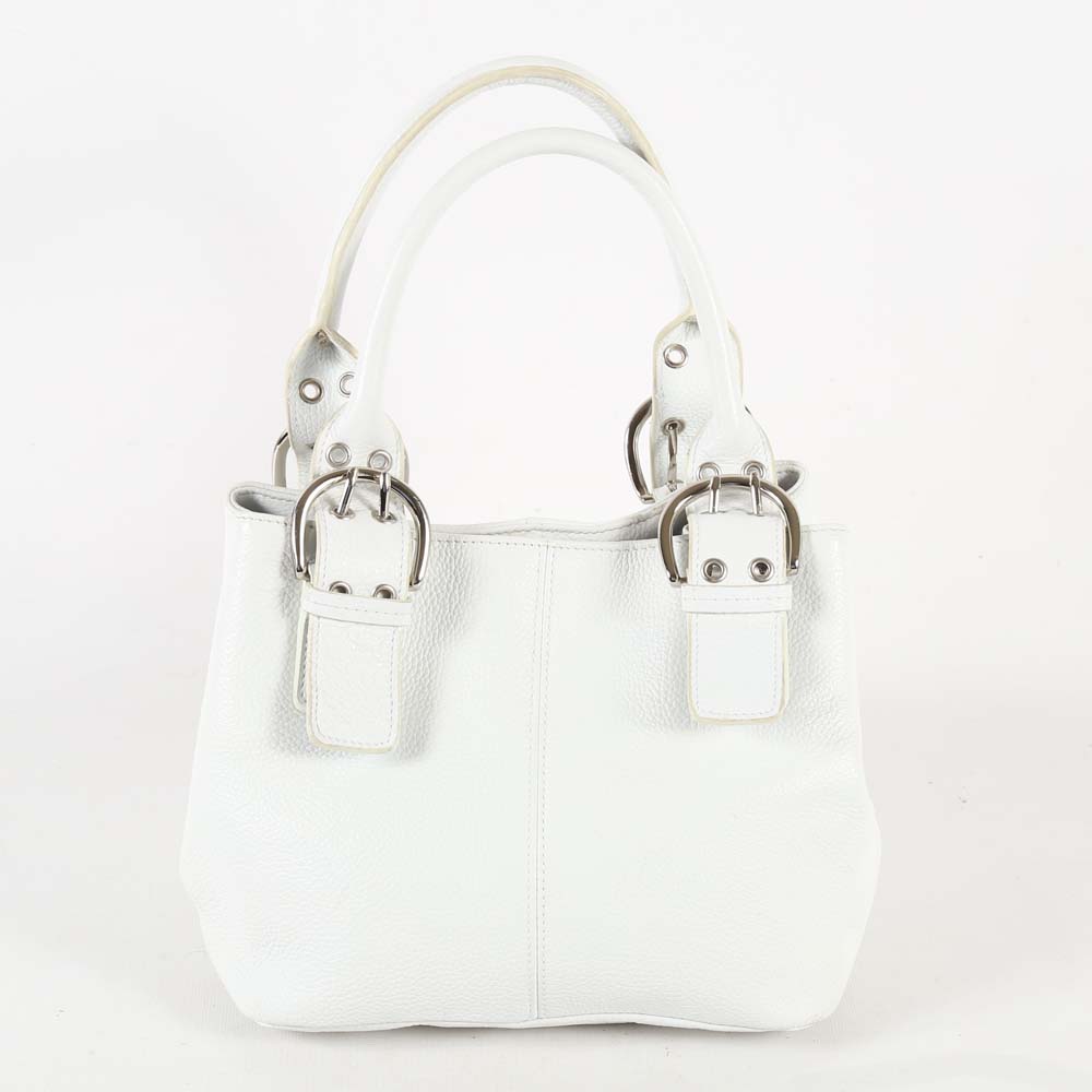 Three Tignanello Pebbled Leather Handbags