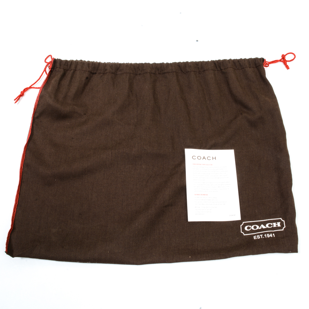 Coach Heritage Signature Stripe Tote