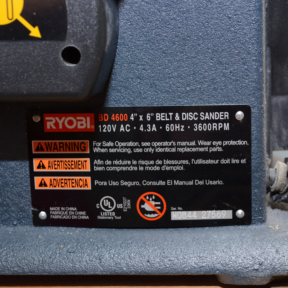 Ryobi Belt and Disc Sander