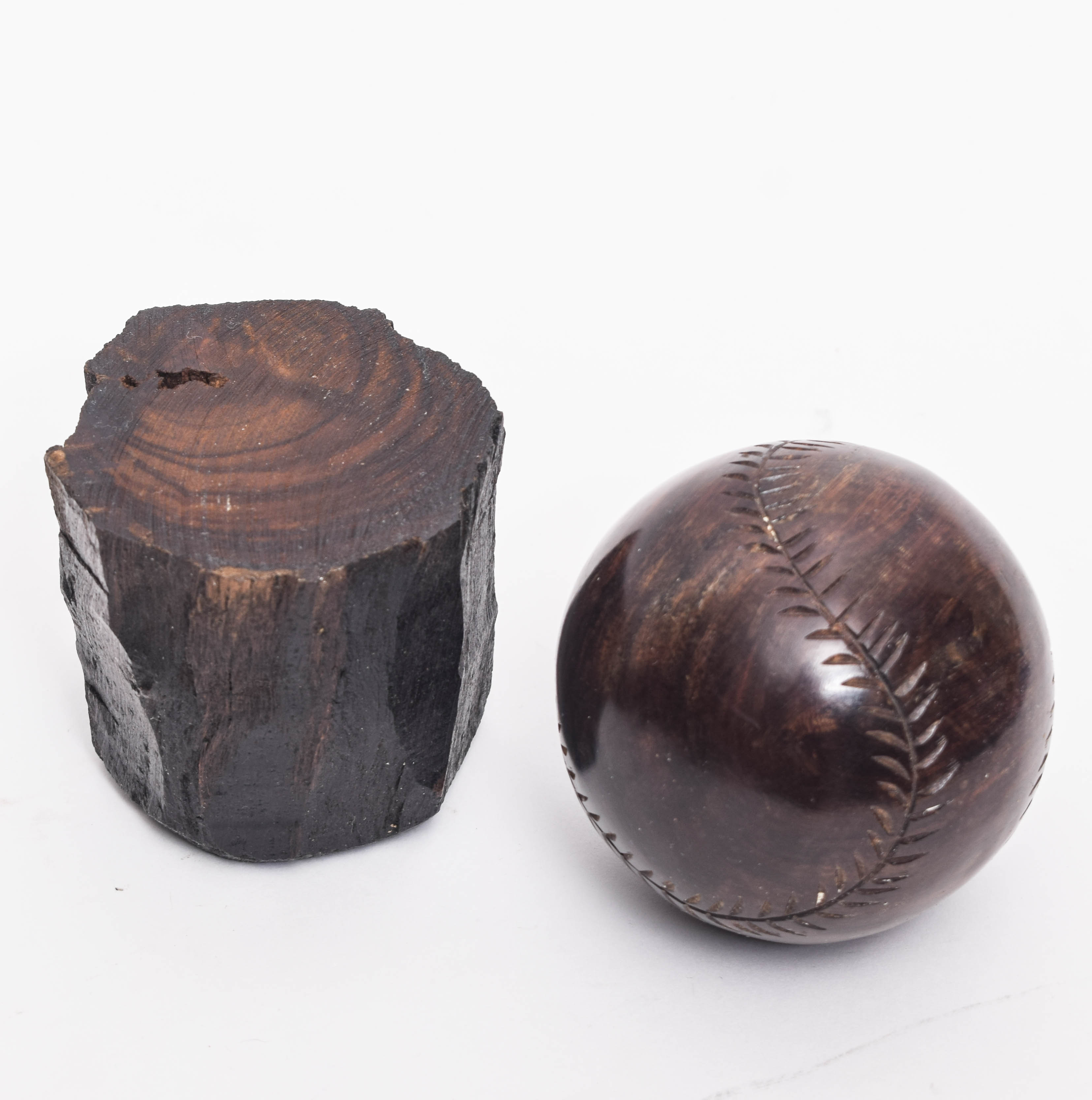 Assortment of Hand Carved Wooden Decor