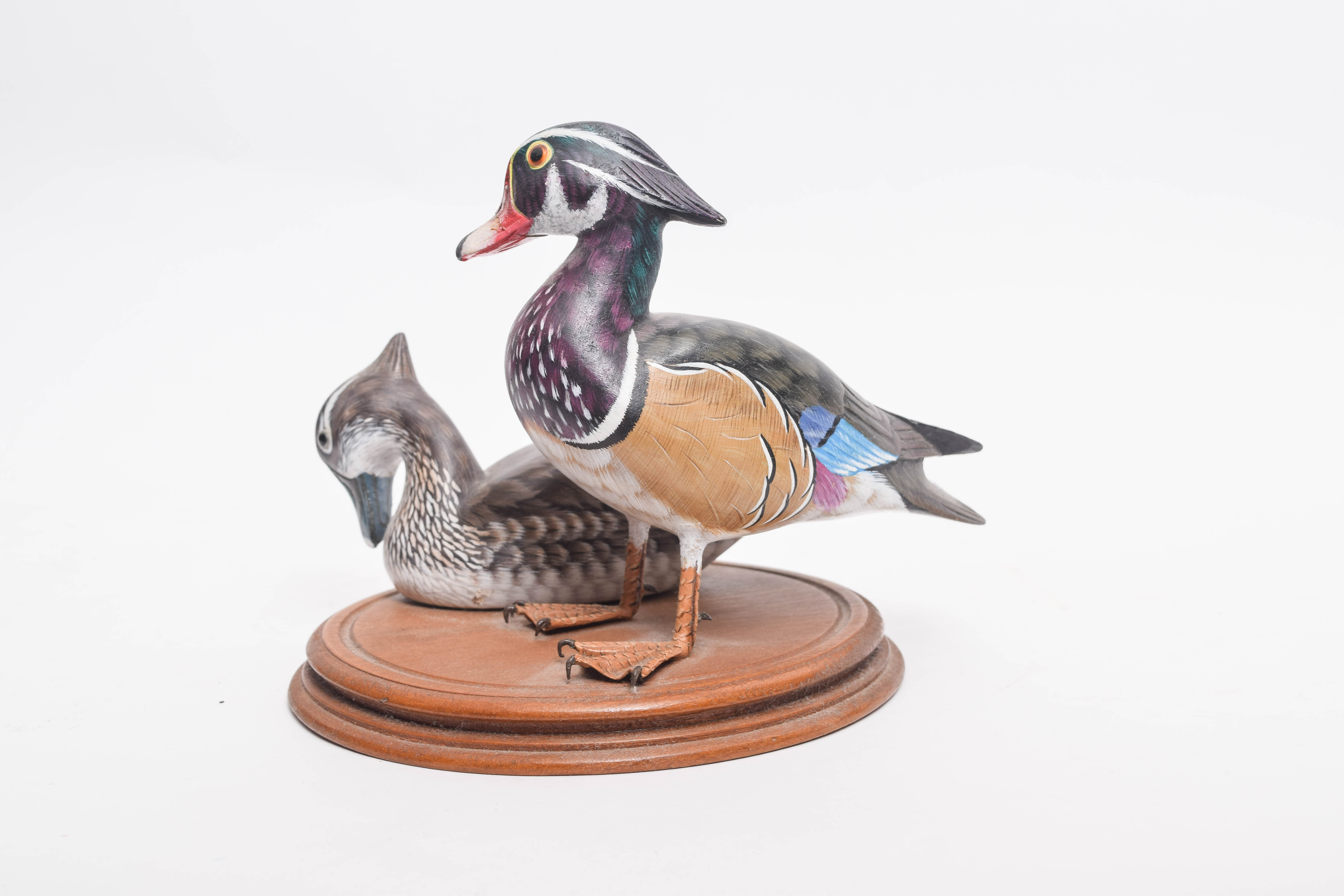 Assortment of Hand Carved Wooden Decor