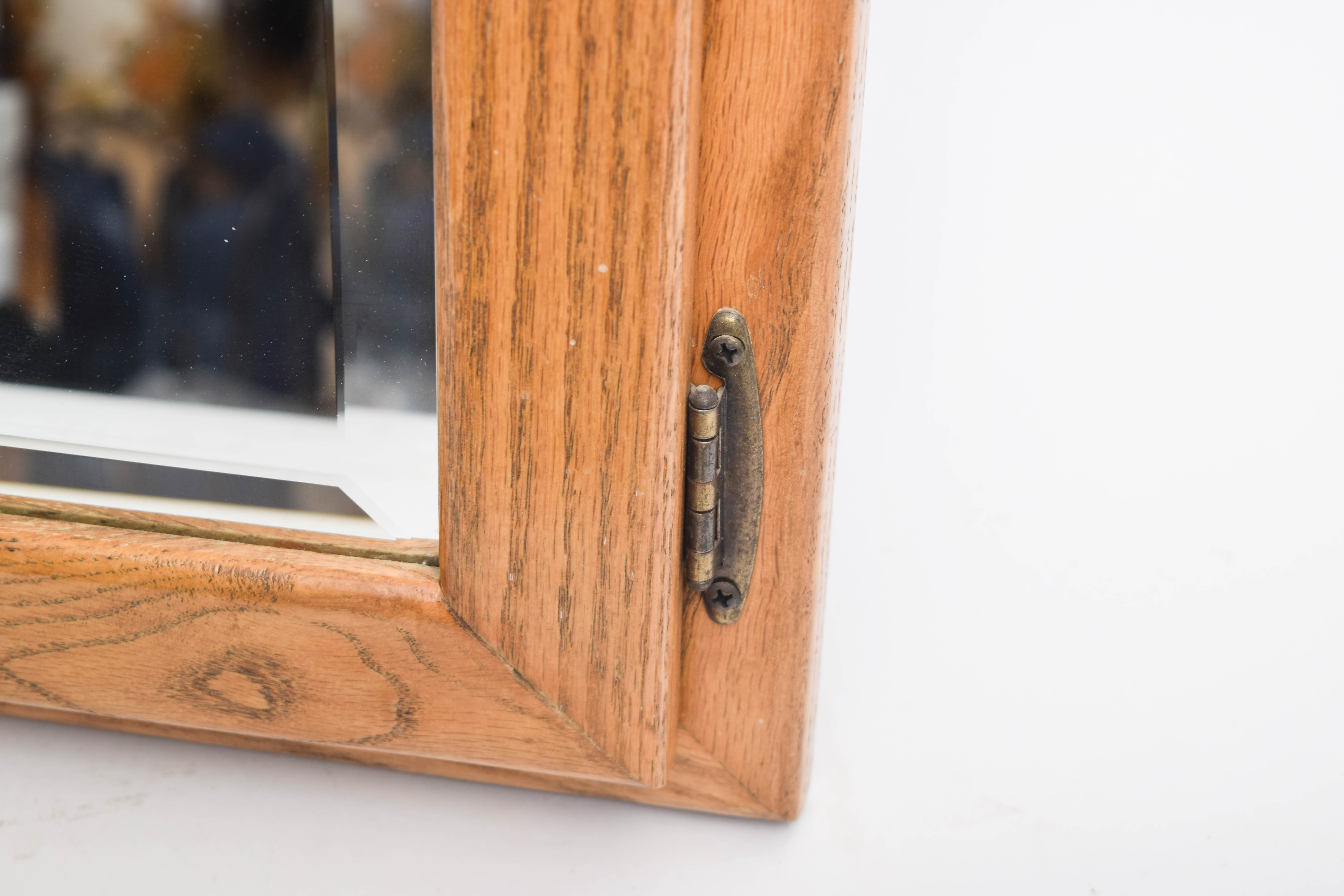 Oak Medicine Cabinet