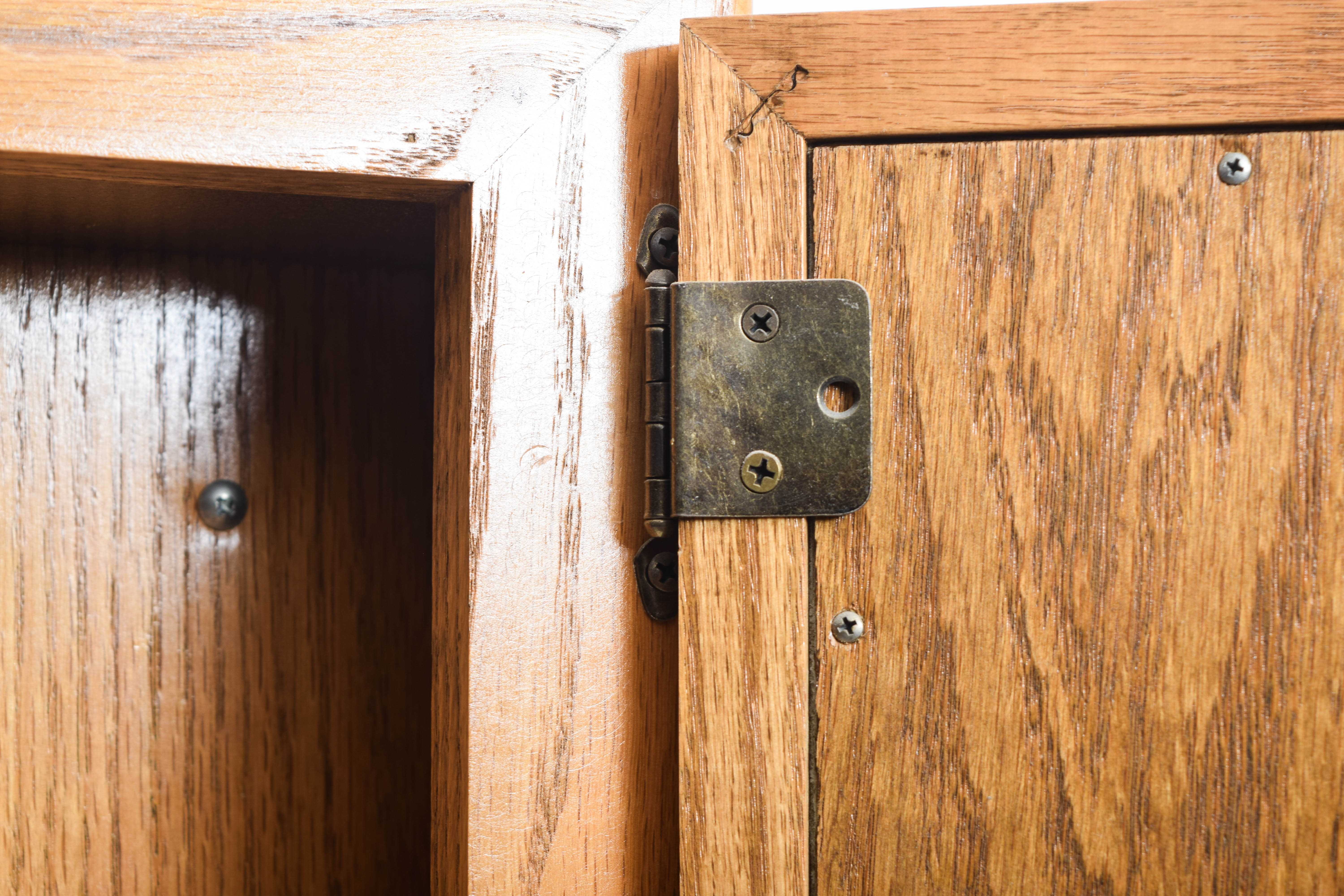 Oak Medicine Cabinet