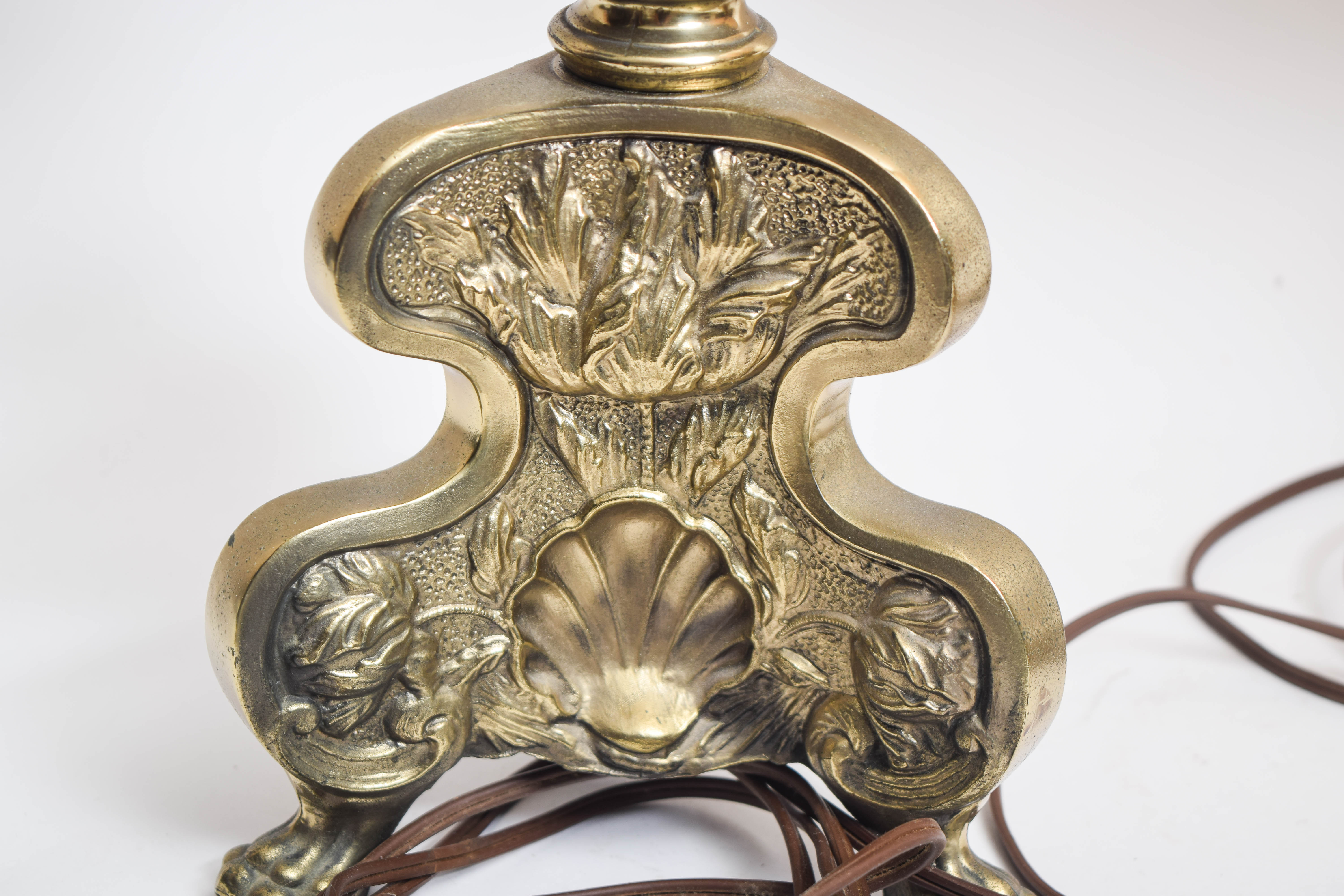 Pair of Vintage Brass Table Lamps