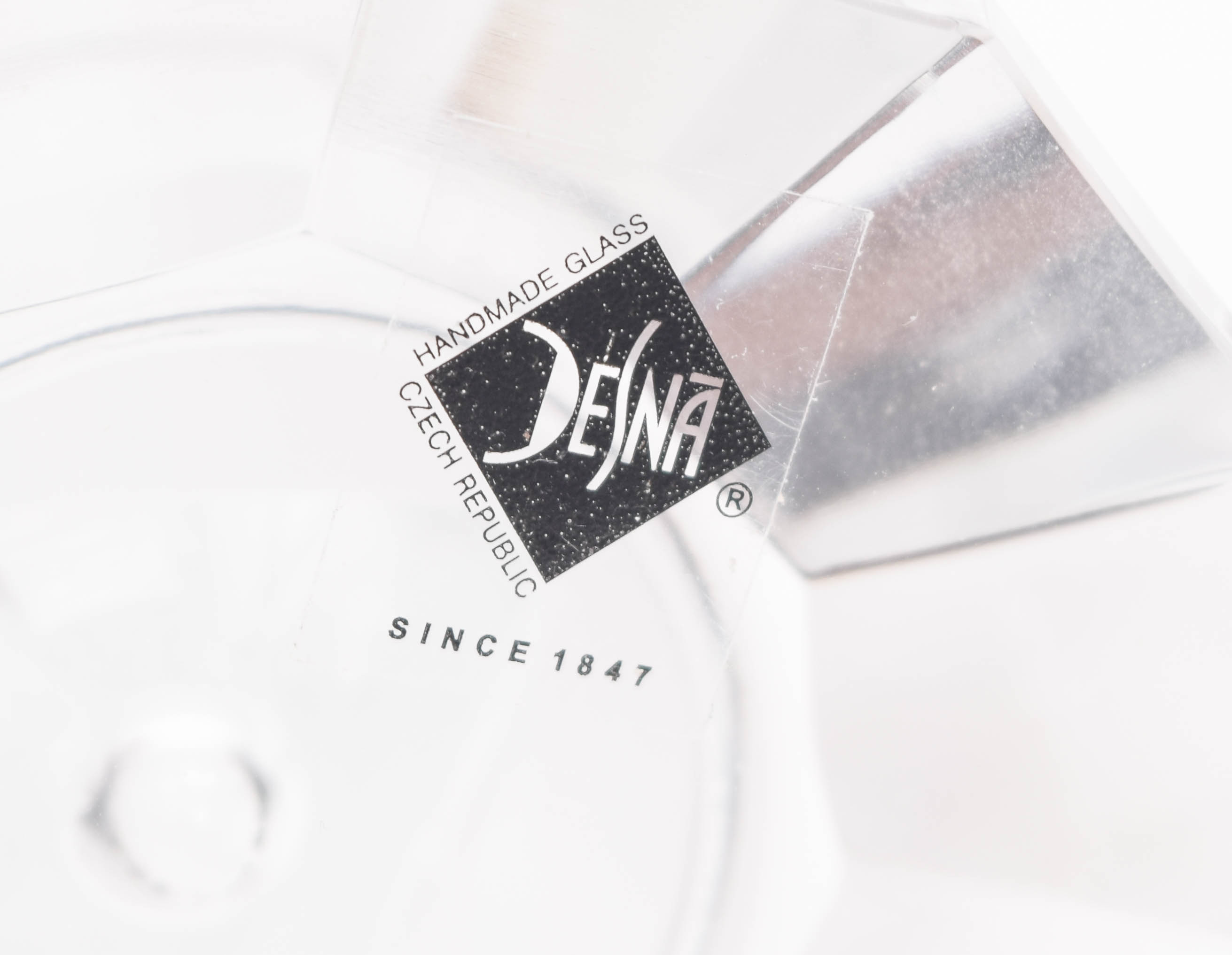 Collection of Vintage Glass and Crystal Vanity Bottles Featuring Orrefors