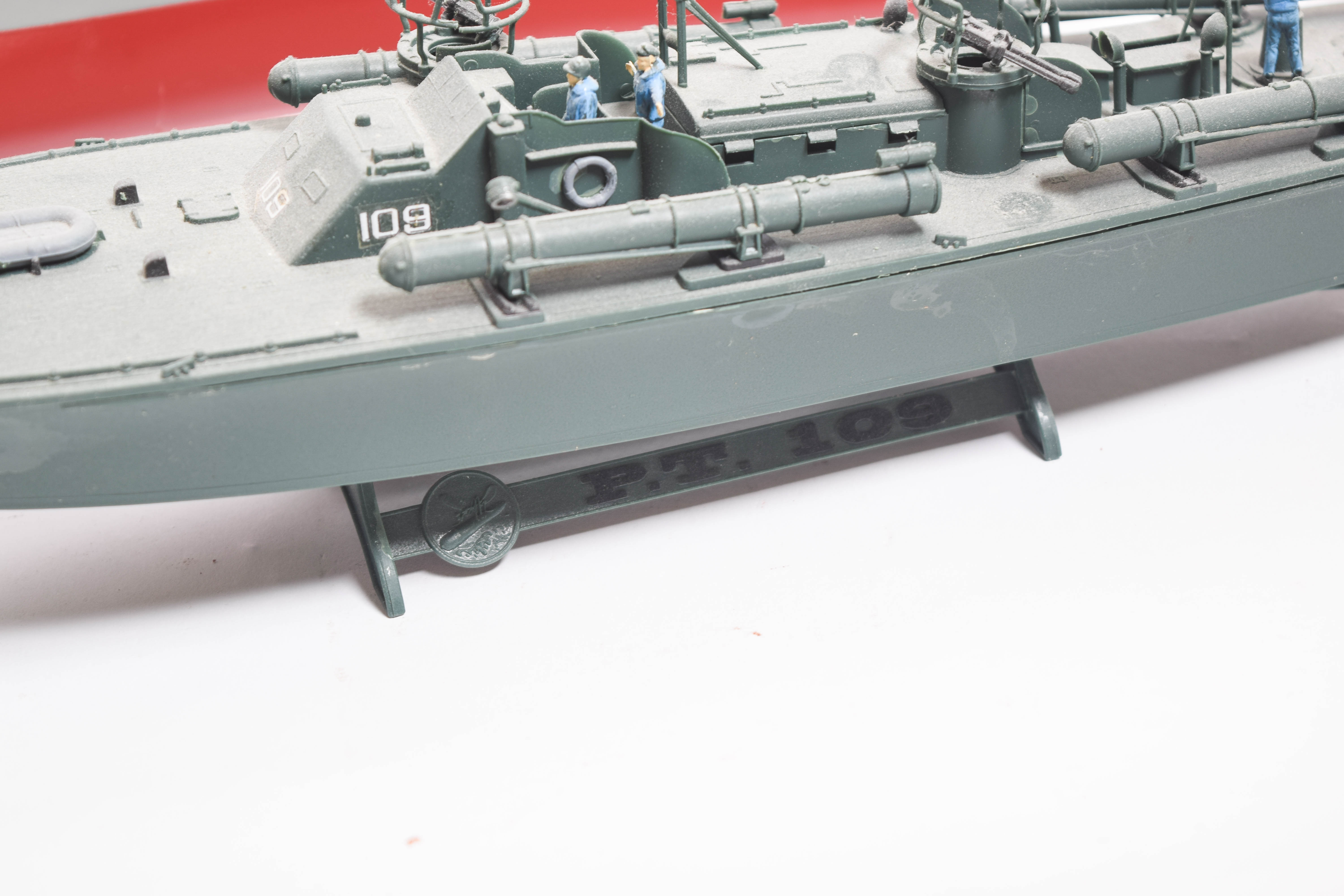 Collection of Model Ships featuring the USS Missouri