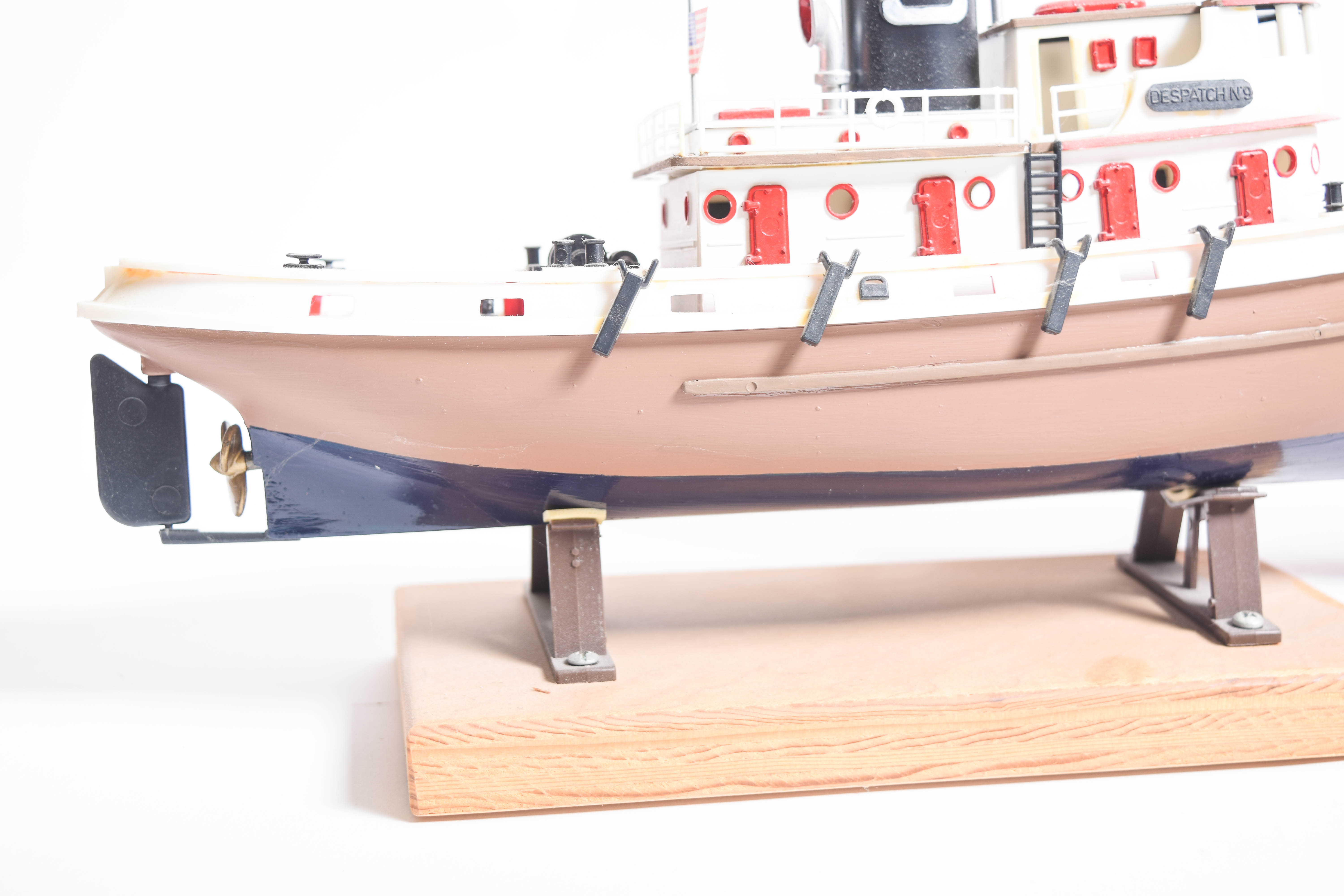 Collection of Model Ships featuring the USS Missouri