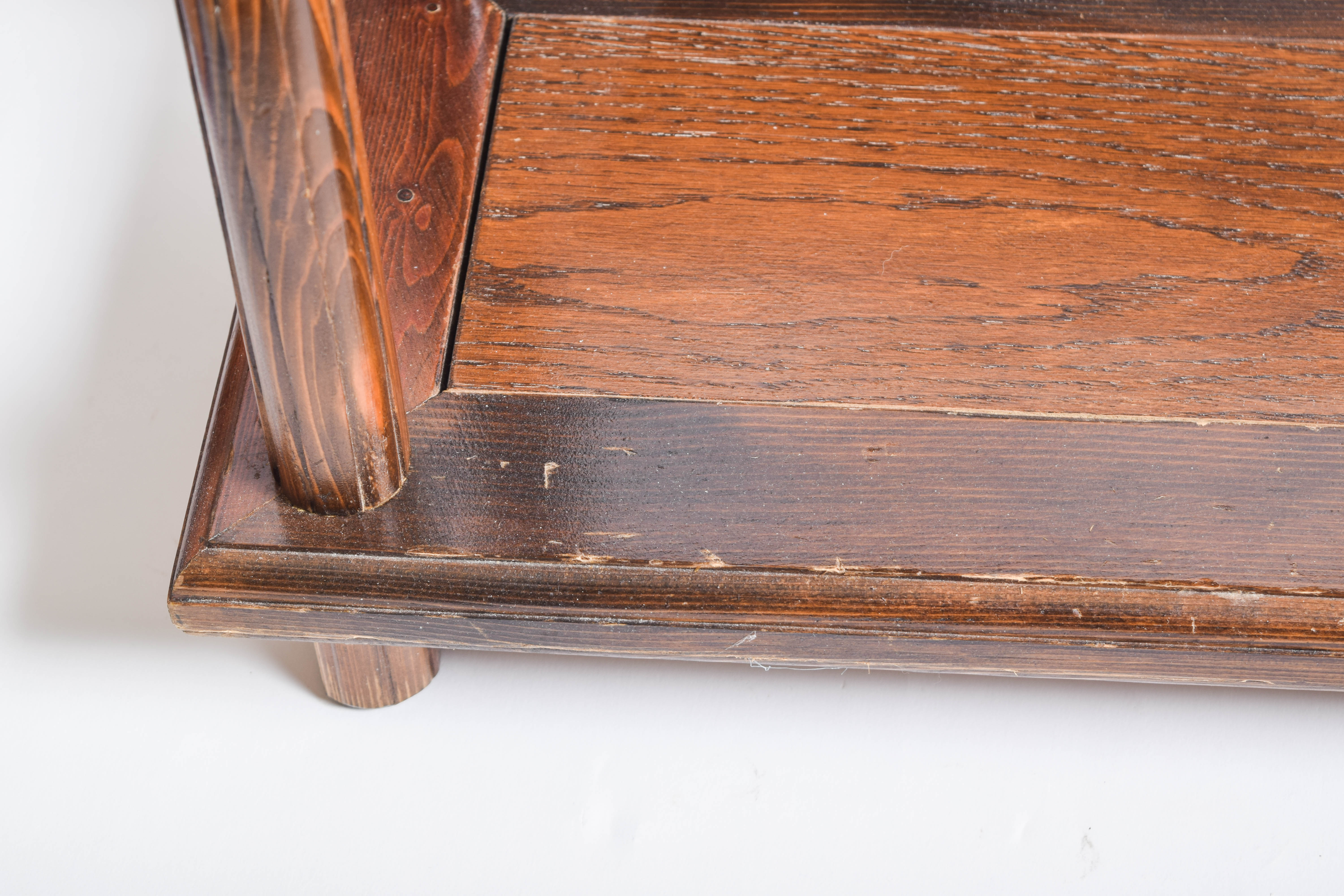 Vintage Oak Side Table