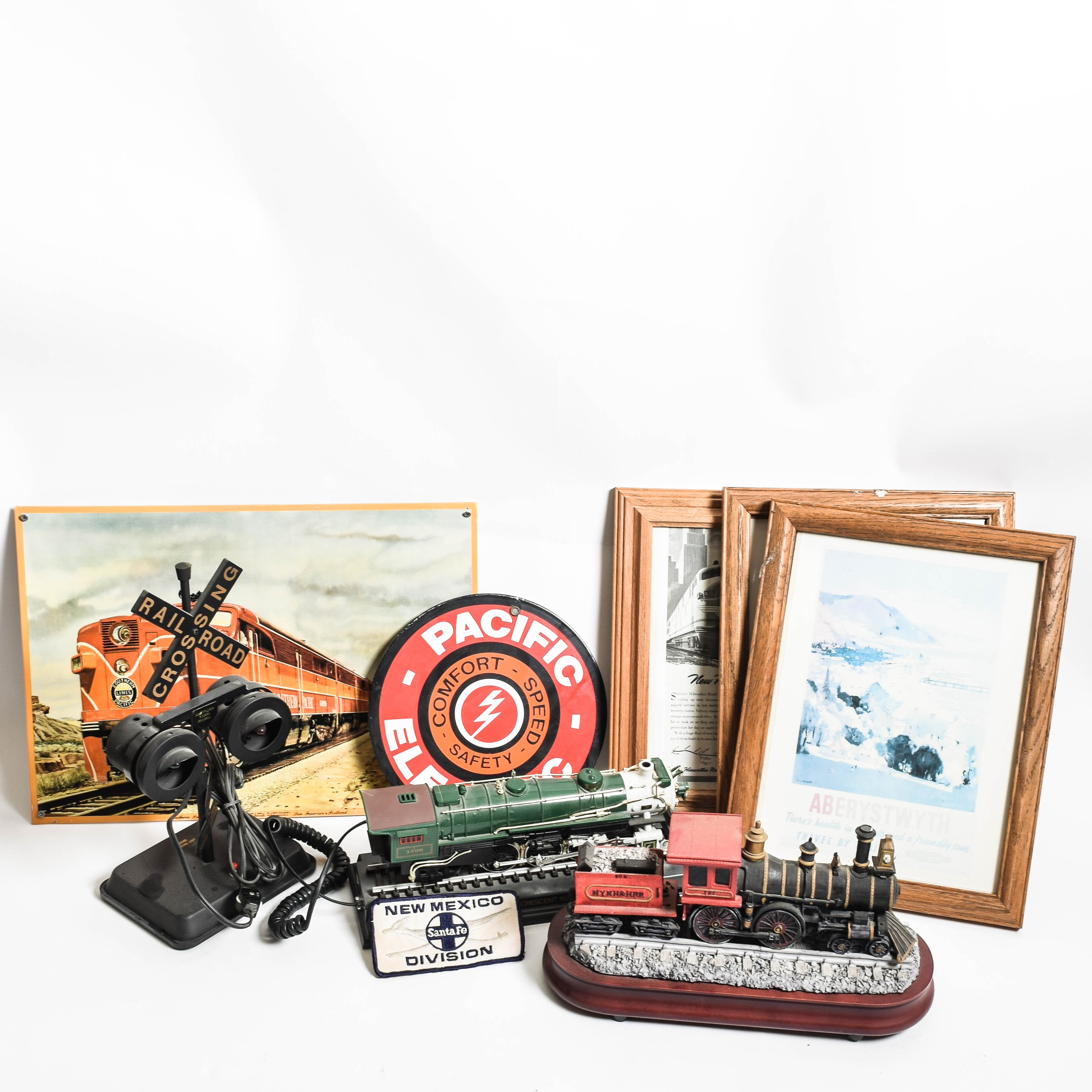 Collection of Train Themed Decor