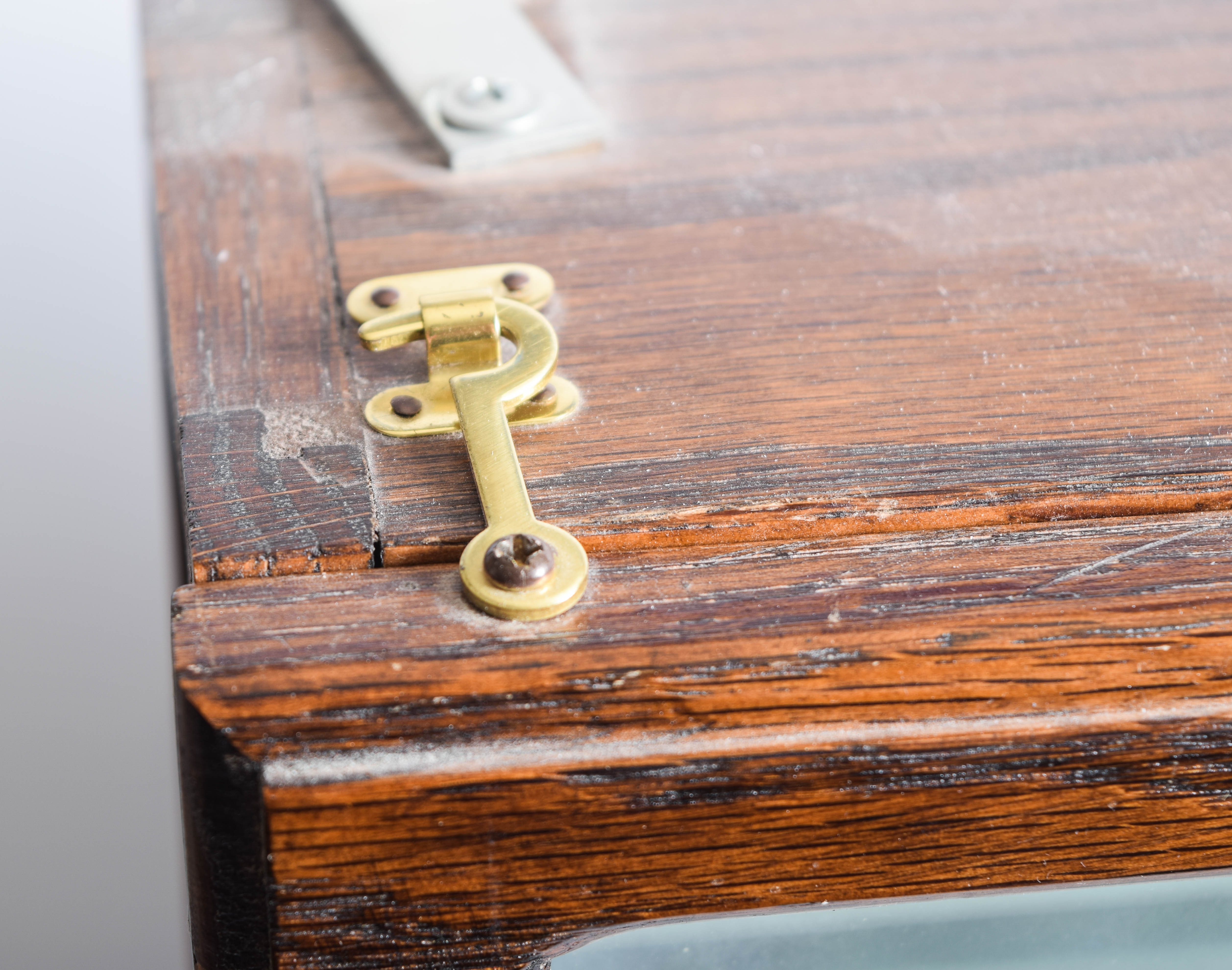 Wooden Wall Mount Curio Cabinet