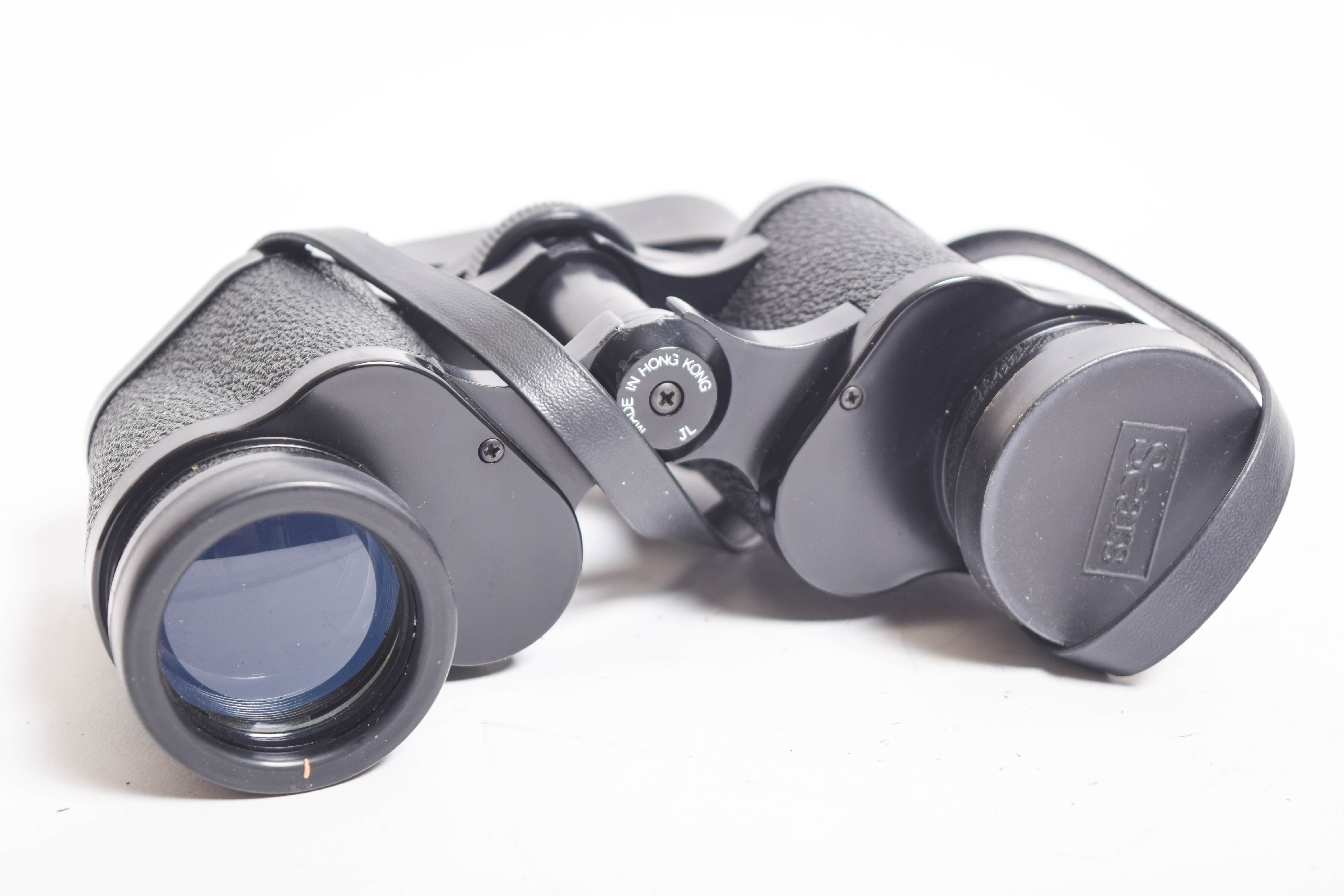 Collection of Vintage Binoculars and Tripod