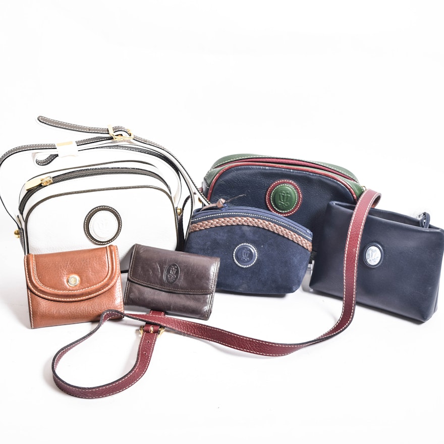 Collection of Leather Lladro Handbags and Wallets
