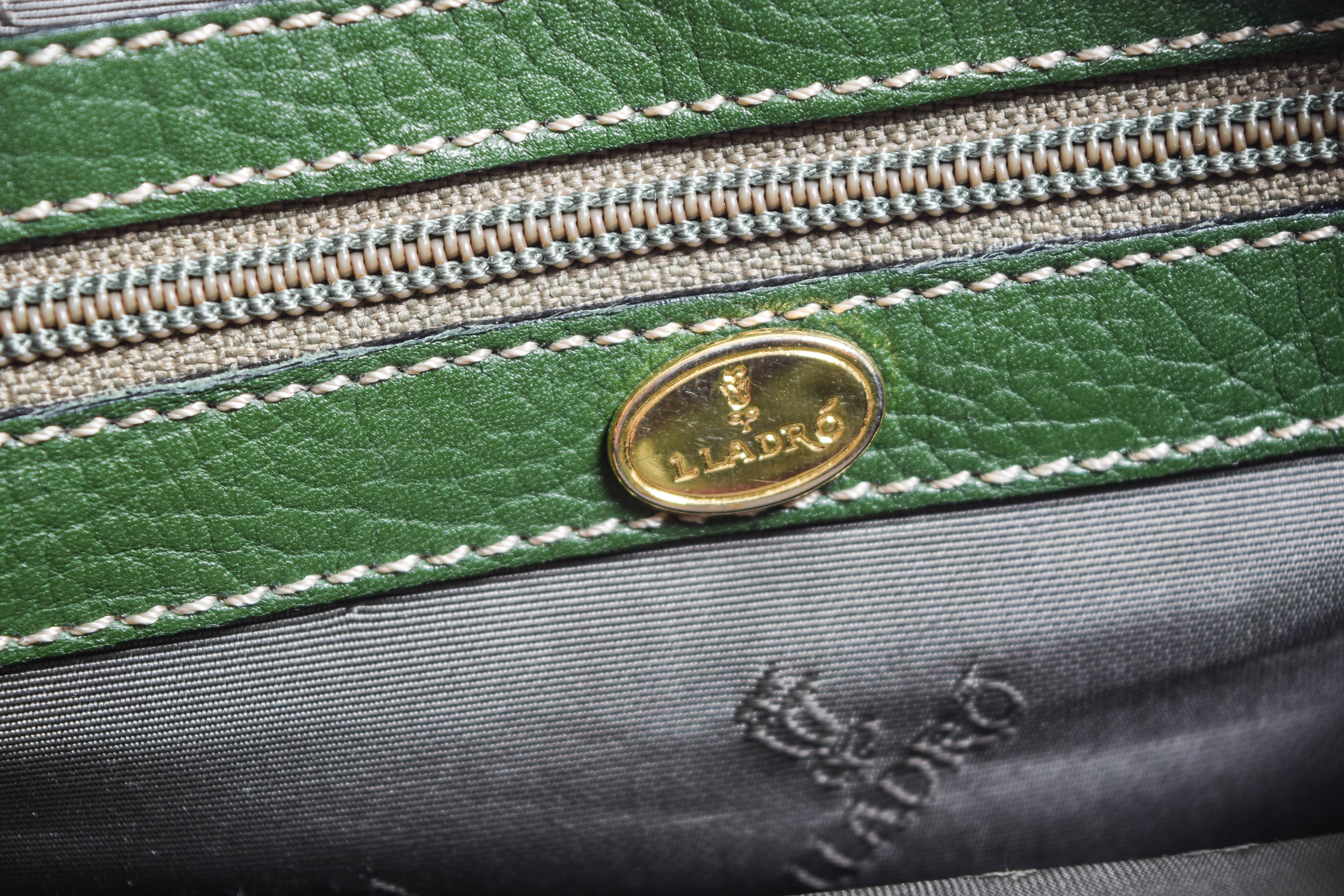 Collection of Leather Lladro Handbags and Wallets