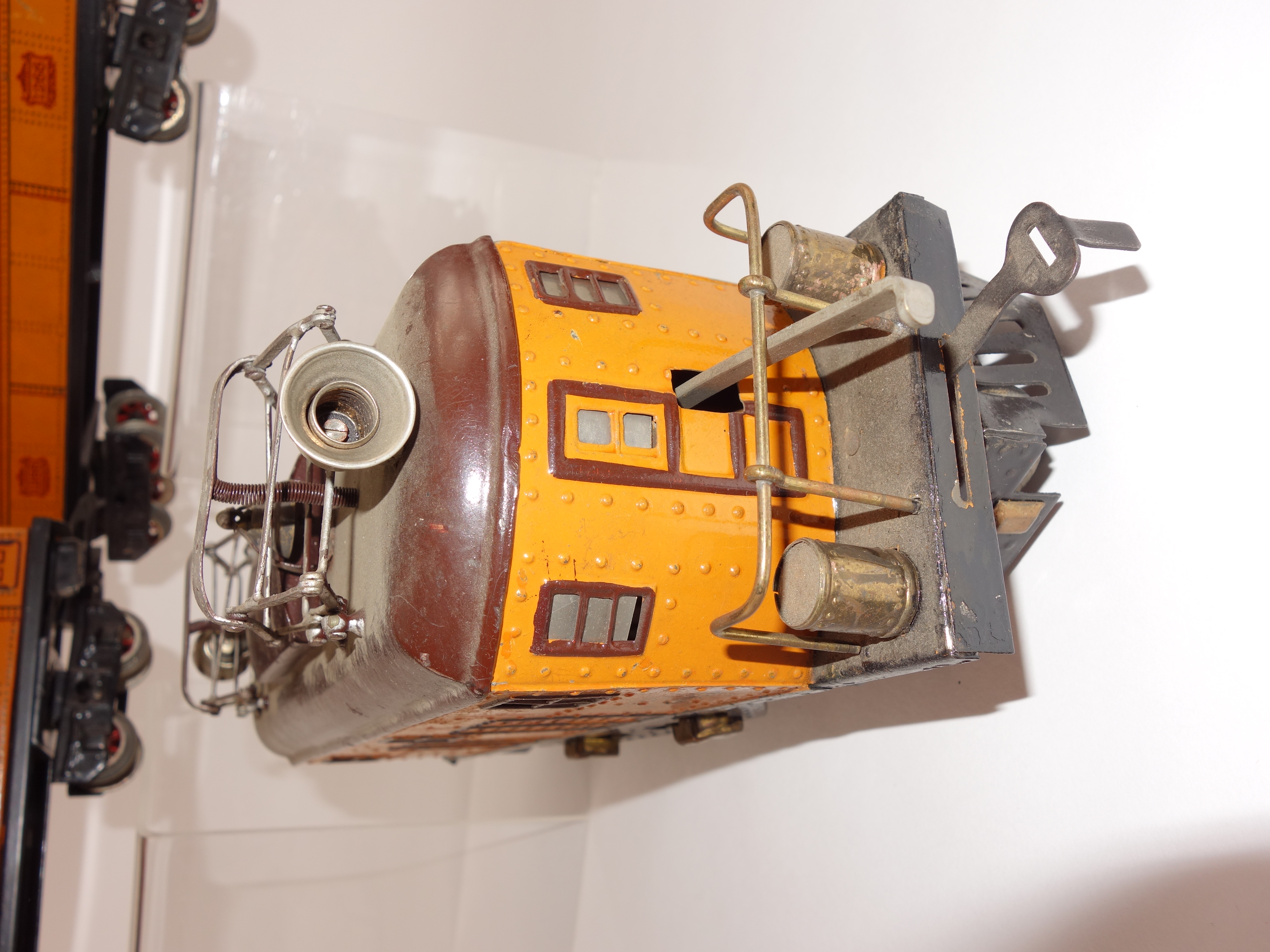 1920s German Gubruder Bing Train Cars