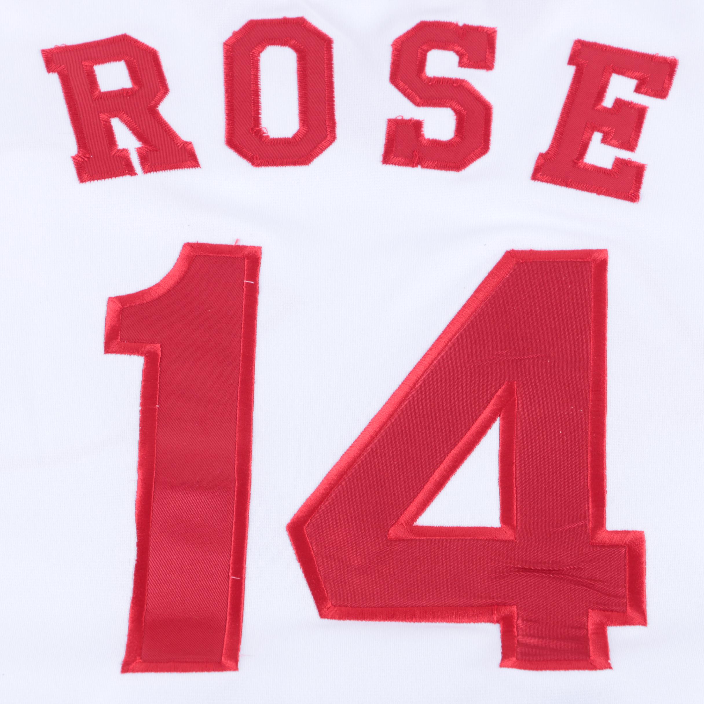 Limited Edition Autographed Pete Rose Jersey