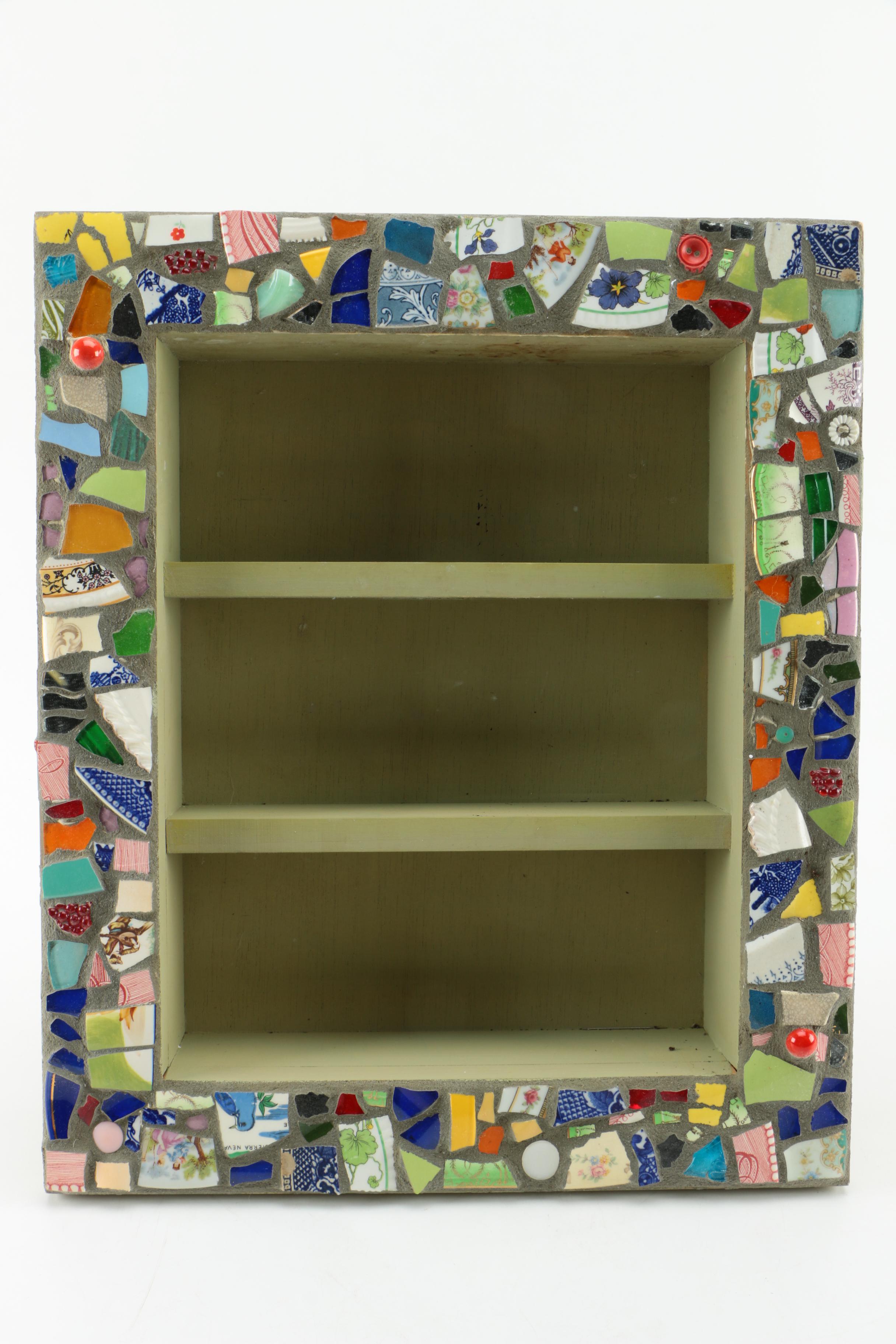 Alane Ortega Mosaic Wall Shelf