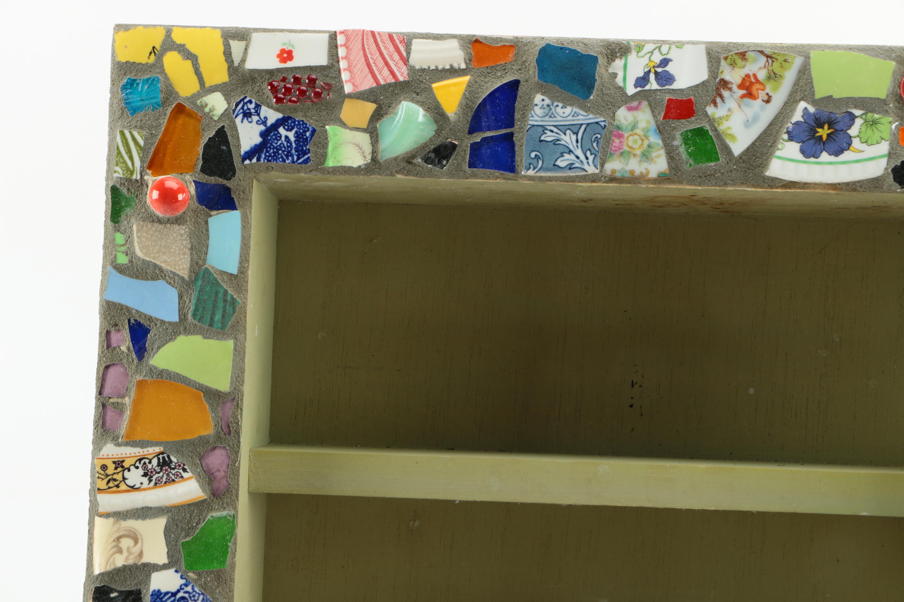 Alane Ortega Mosaic Wall Shelf