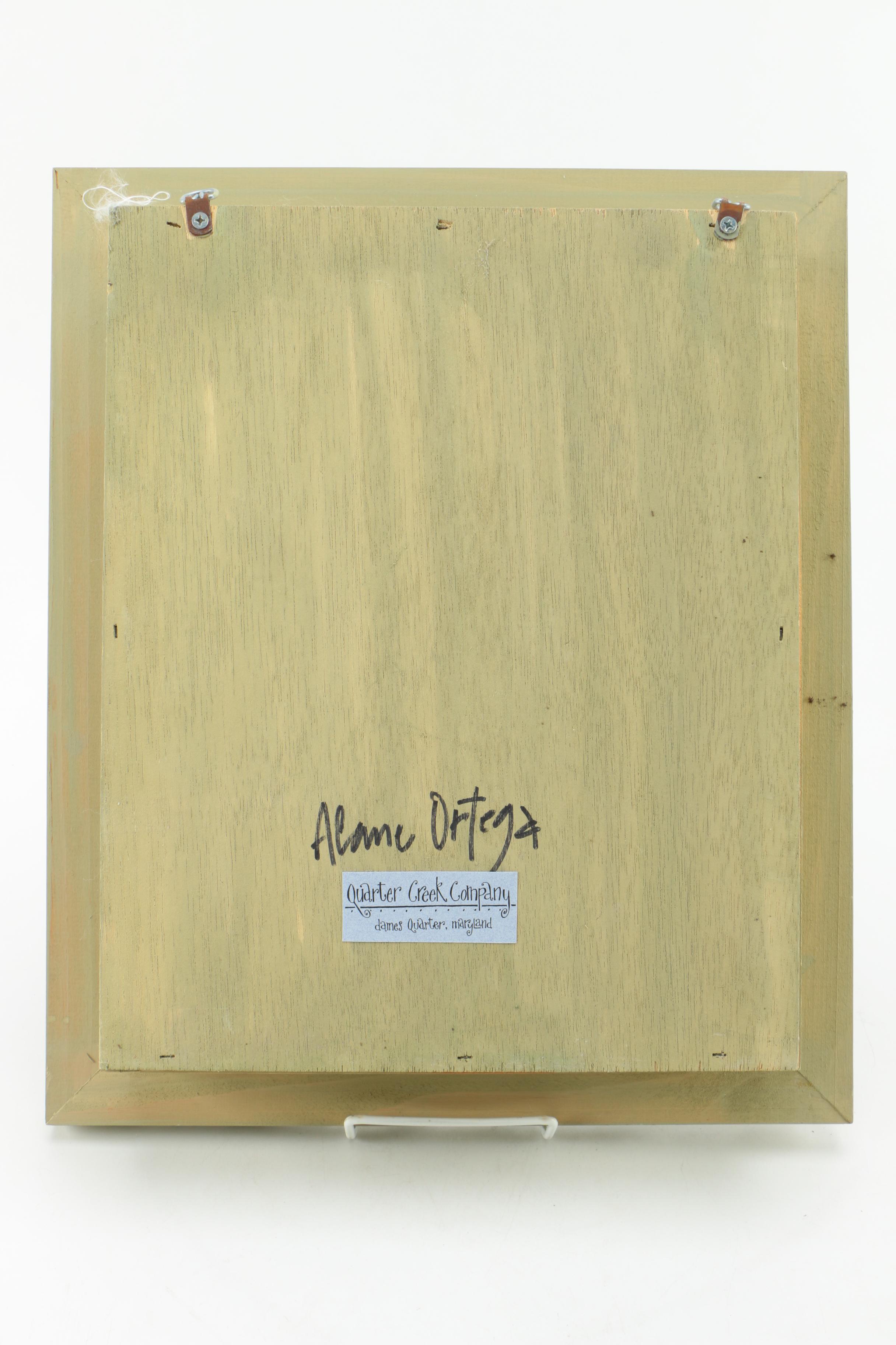 Alane Ortega Mosaic Wall Shelf