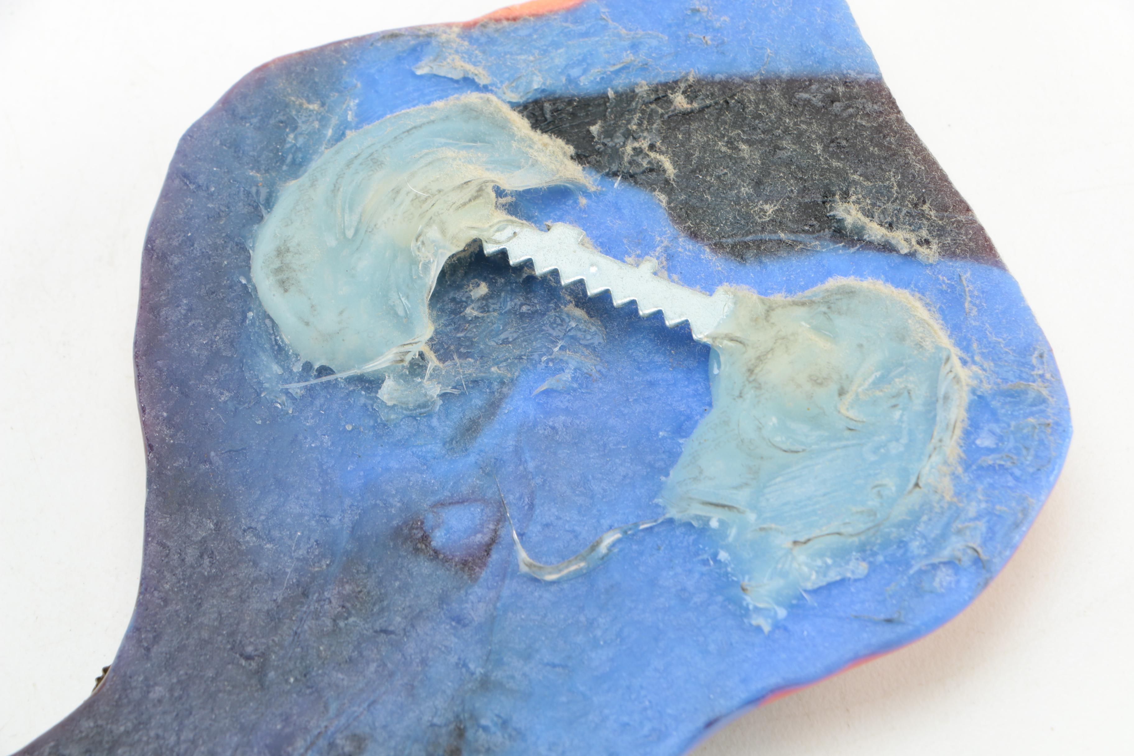 Fused Glass Mermaid Wall Hanging