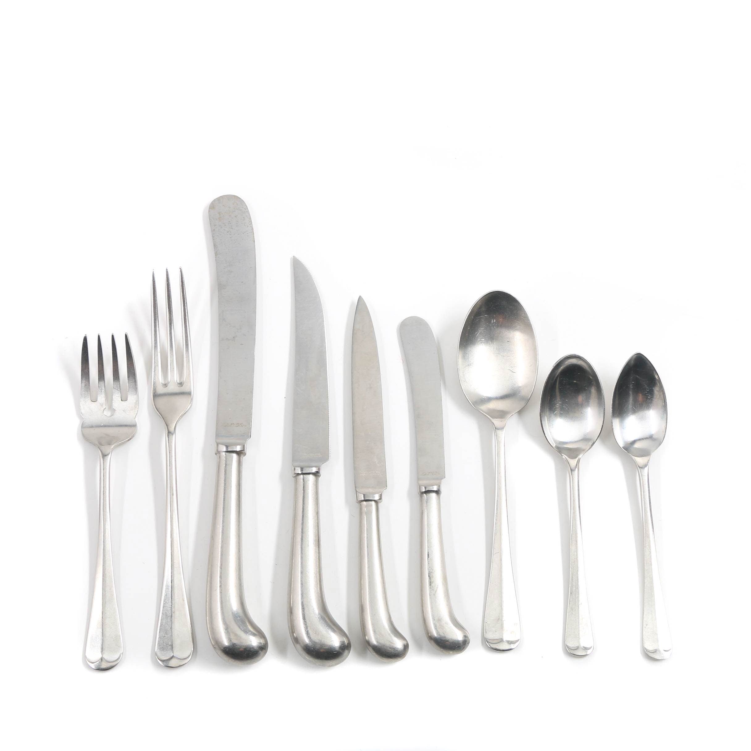Stainless Steel "Queen Anne" Style Flatware, Made in England