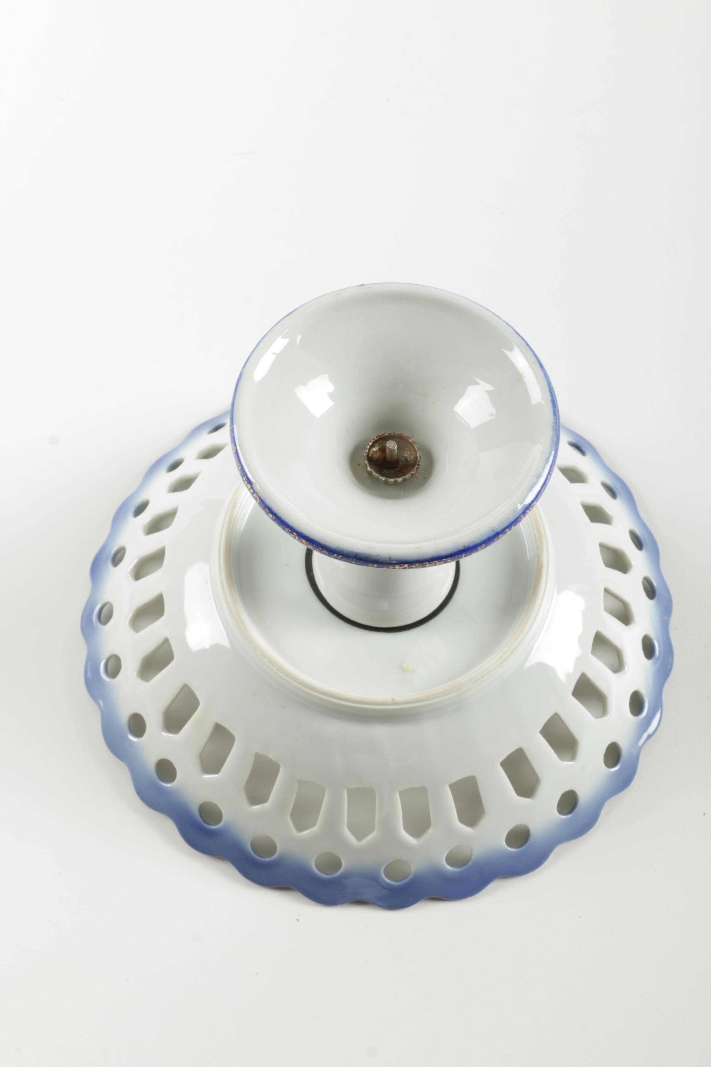 Vintage Niagara Falls Souvenir Vases and Footed Bowl