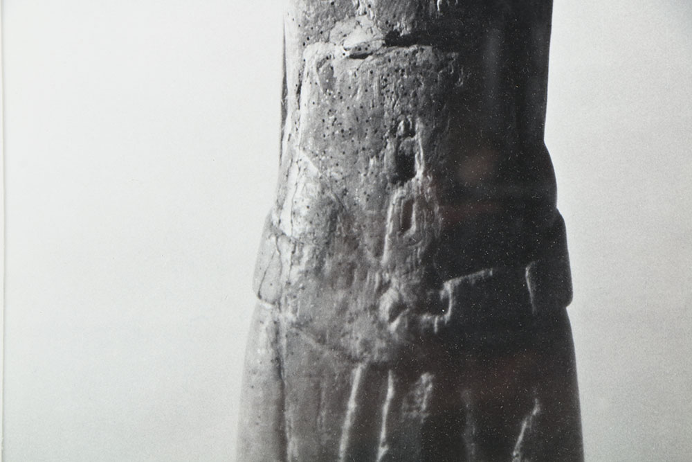 Don Werner Black and White Photograph "12th Cent. Catalano Christo, Barcelona"