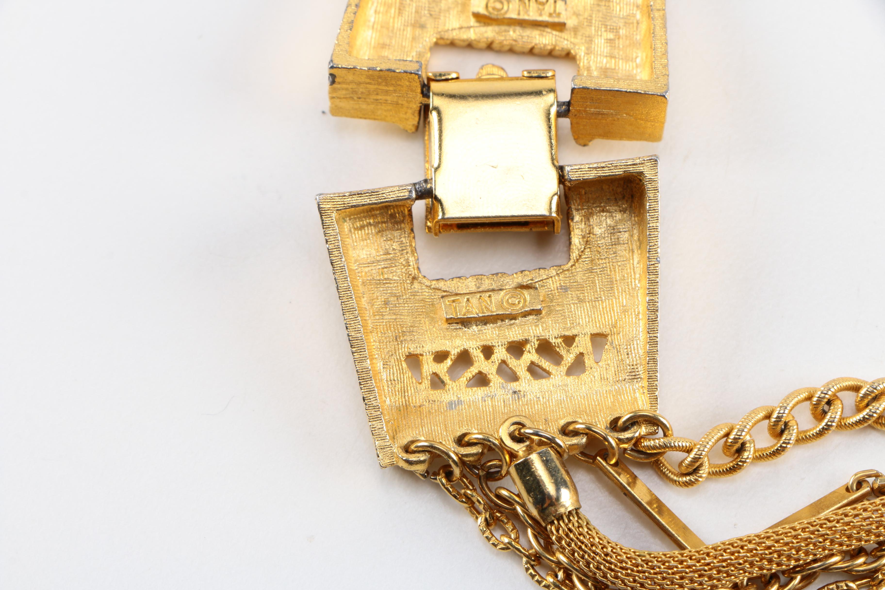 Assorted Gold Tone Jewelry Including Carlton Ridge for S.H.