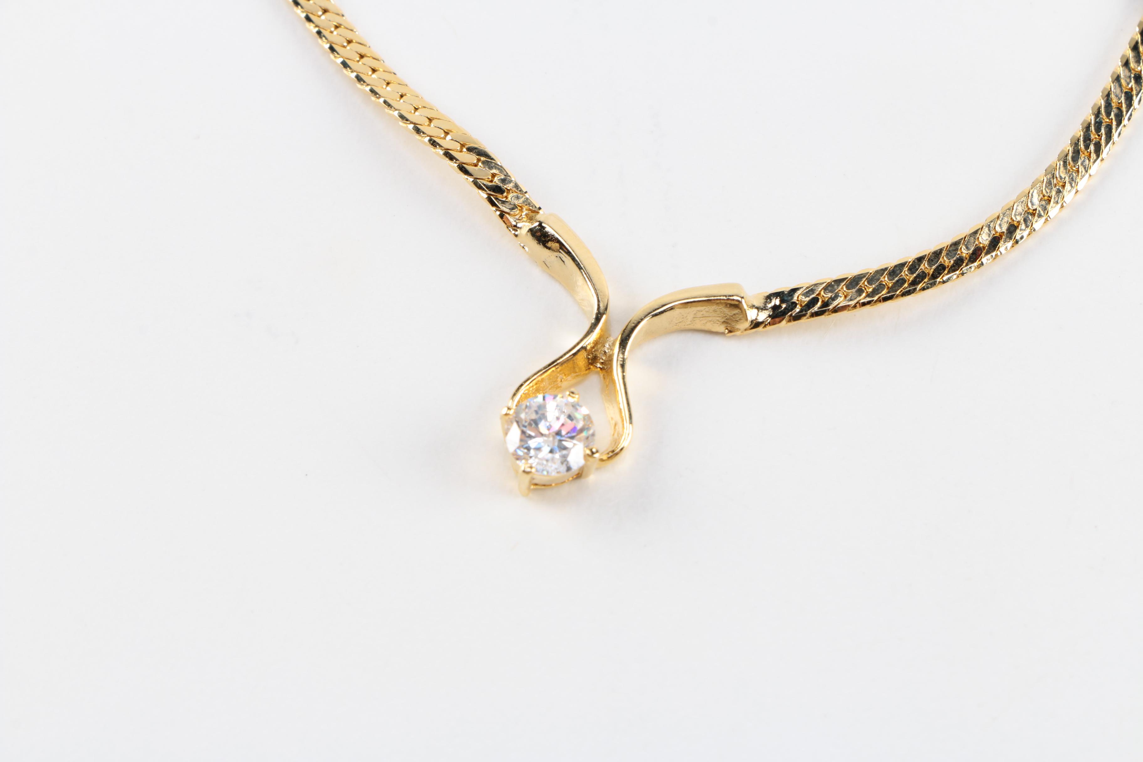 Assorted Gold Tone Jewelry Including Carlton Ridge for S.H.