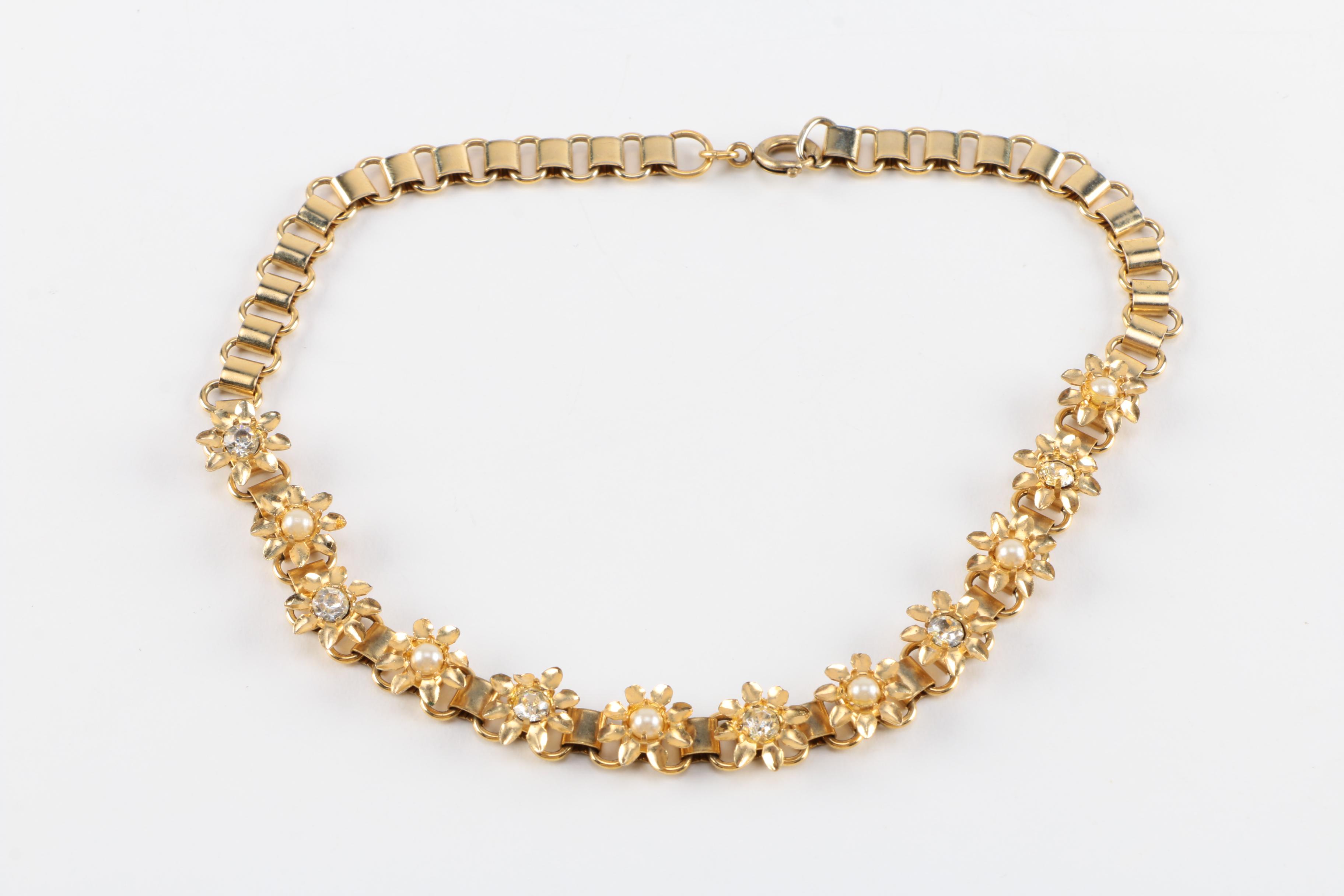 Assorted Gold Tone Jewelry Including Carlton Ridge for S.H.