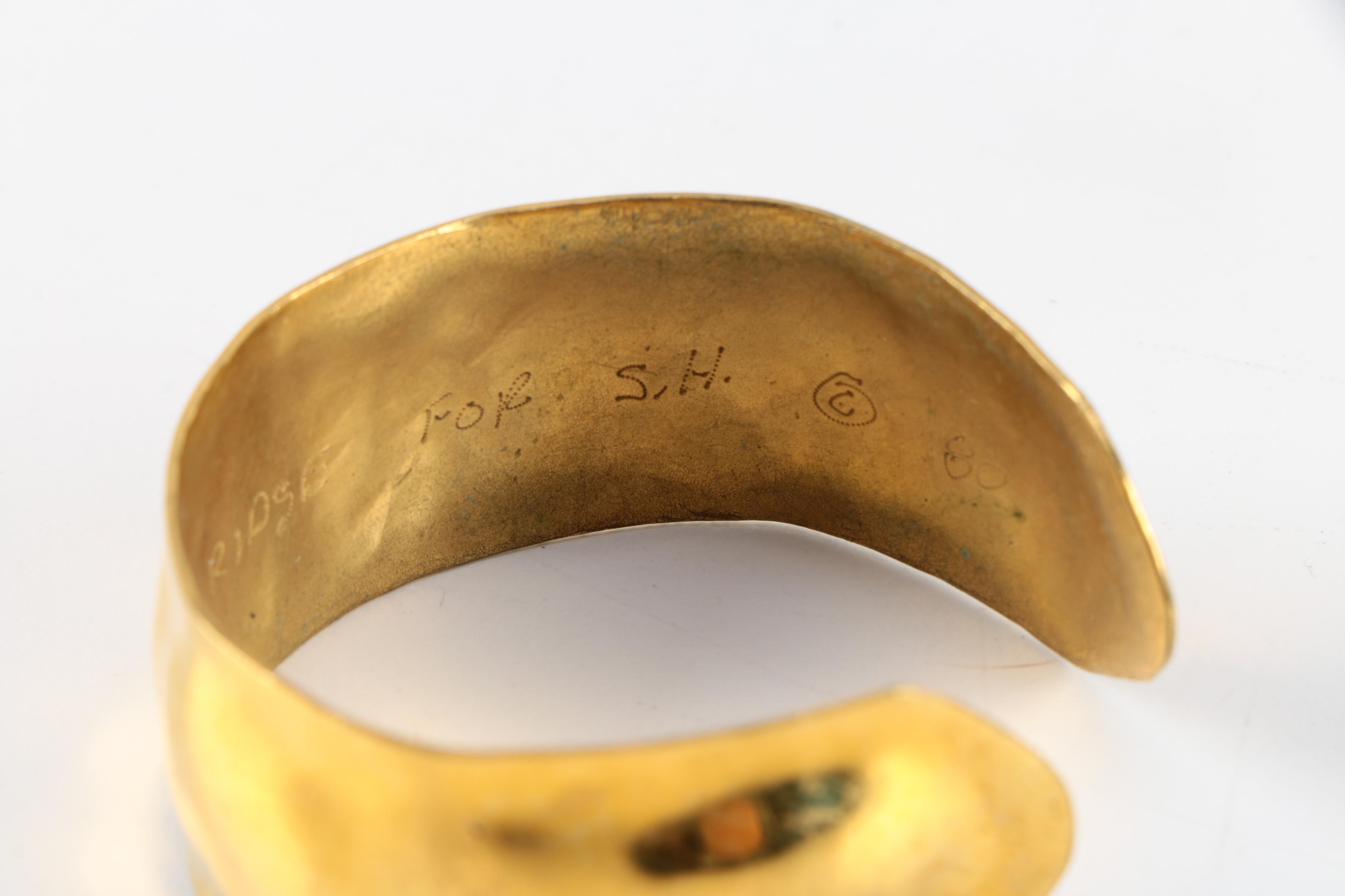 Assorted Gold Tone Jewelry Including Carlton Ridge for S.H.