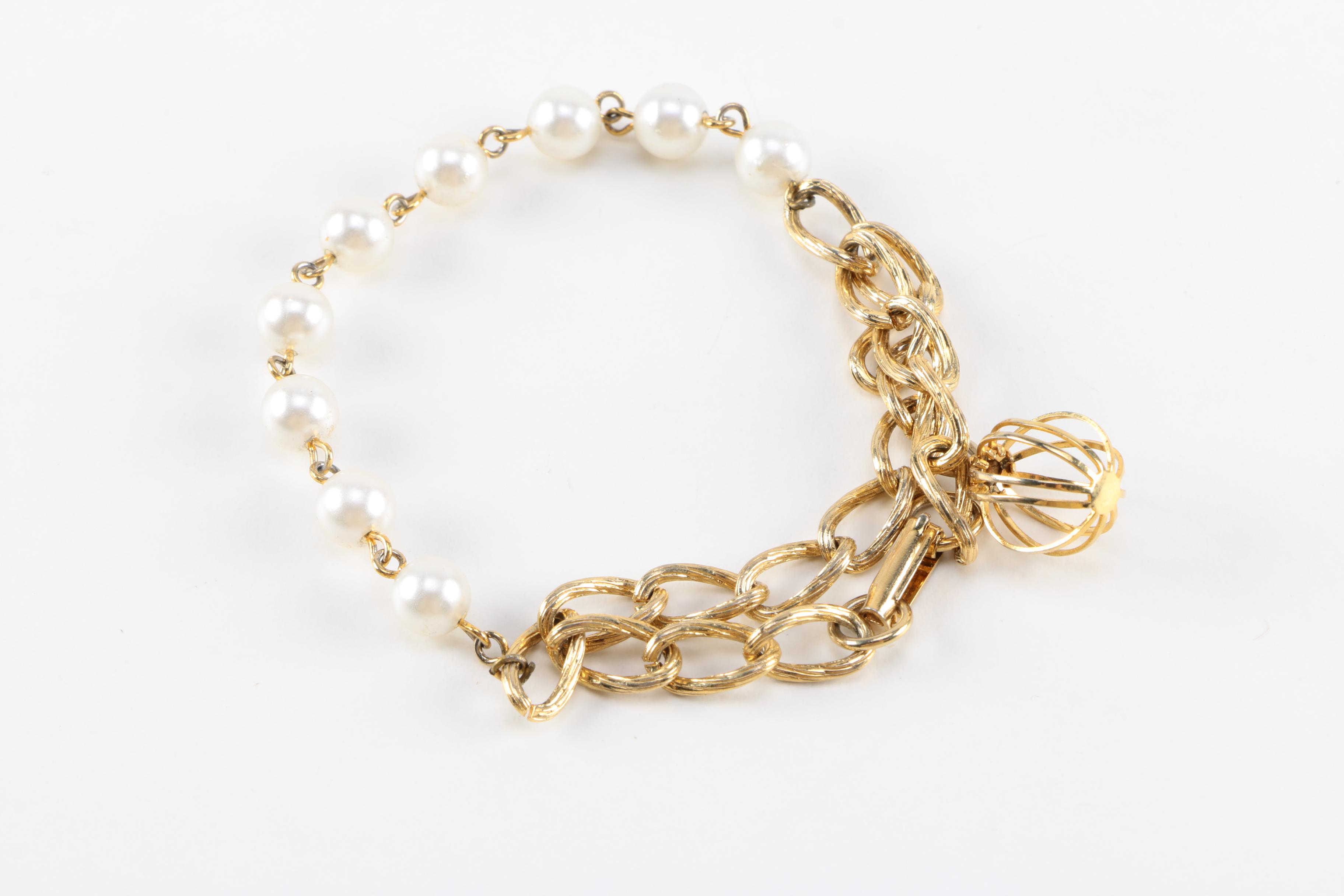 Assorted Gold Tone Jewelry Including Carlton Ridge for S.H.