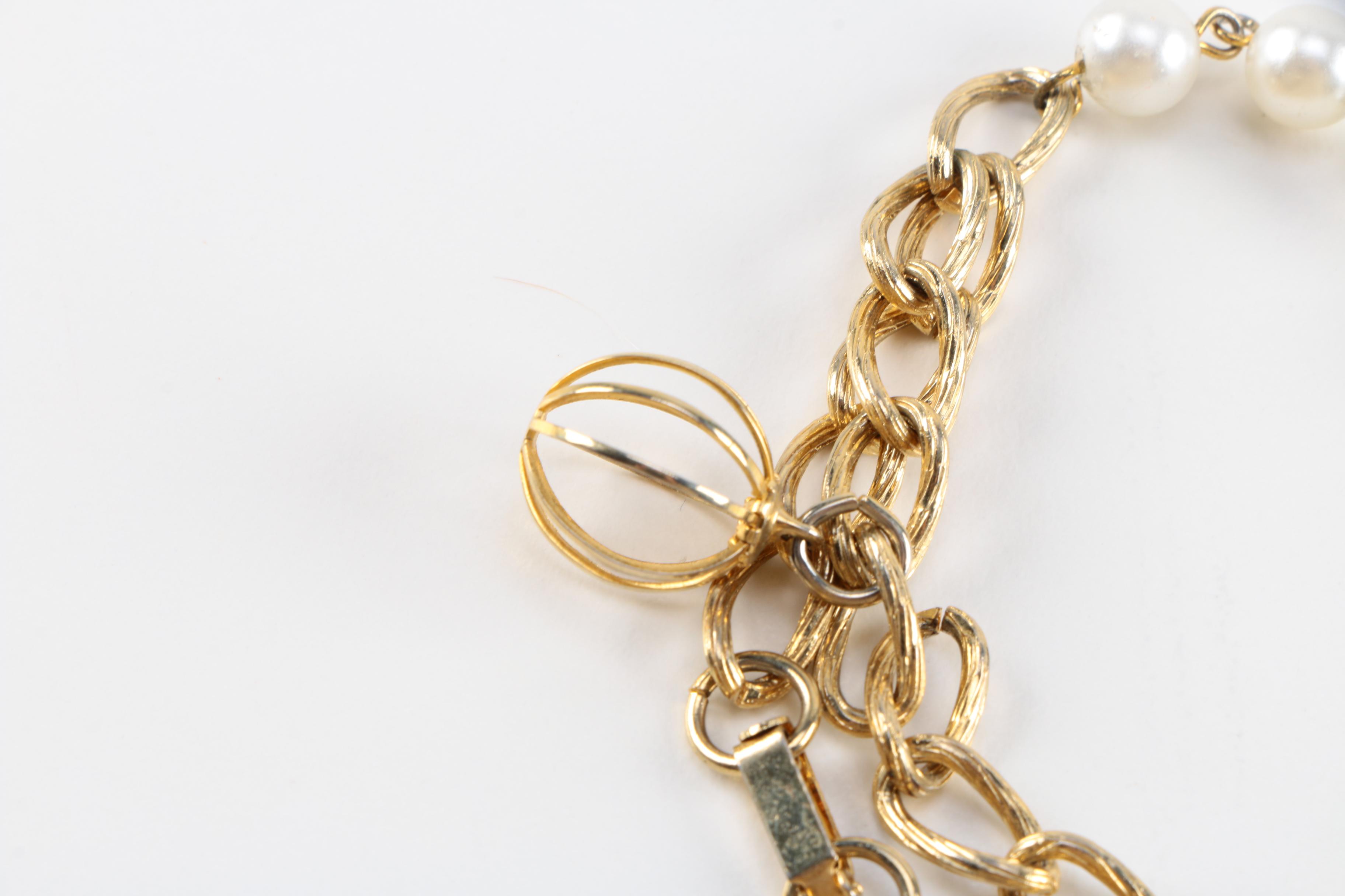 Assorted Gold Tone Jewelry Including Carlton Ridge for S.H.