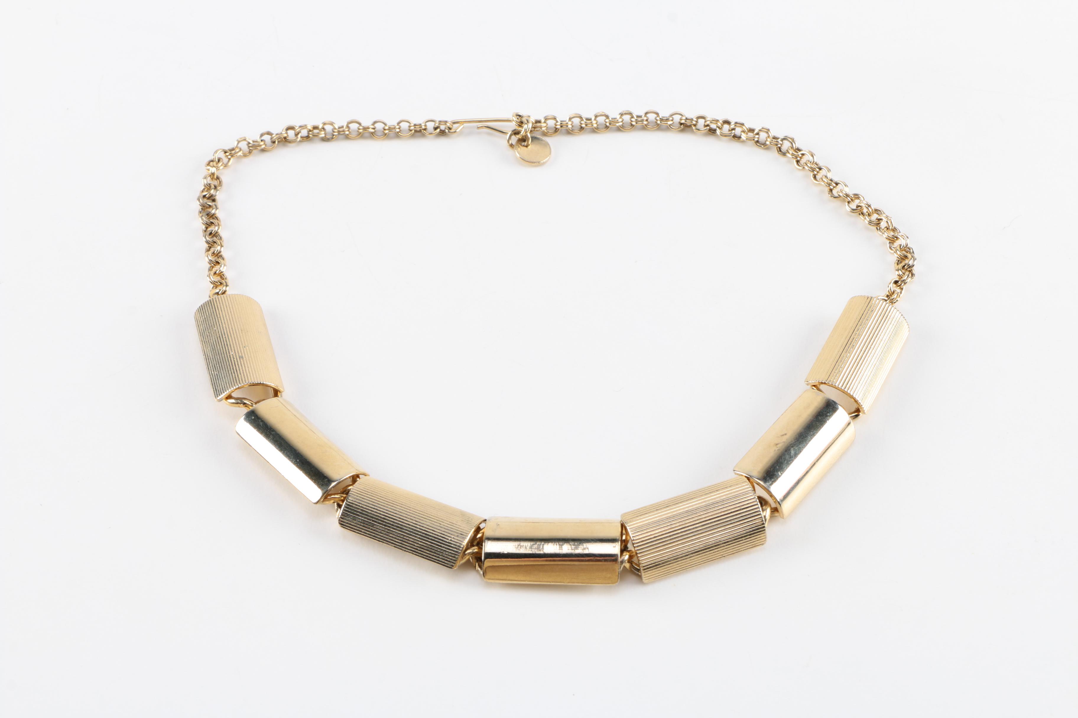 Assorted Gold Tone Jewelry Including Carlton Ridge for S.H.