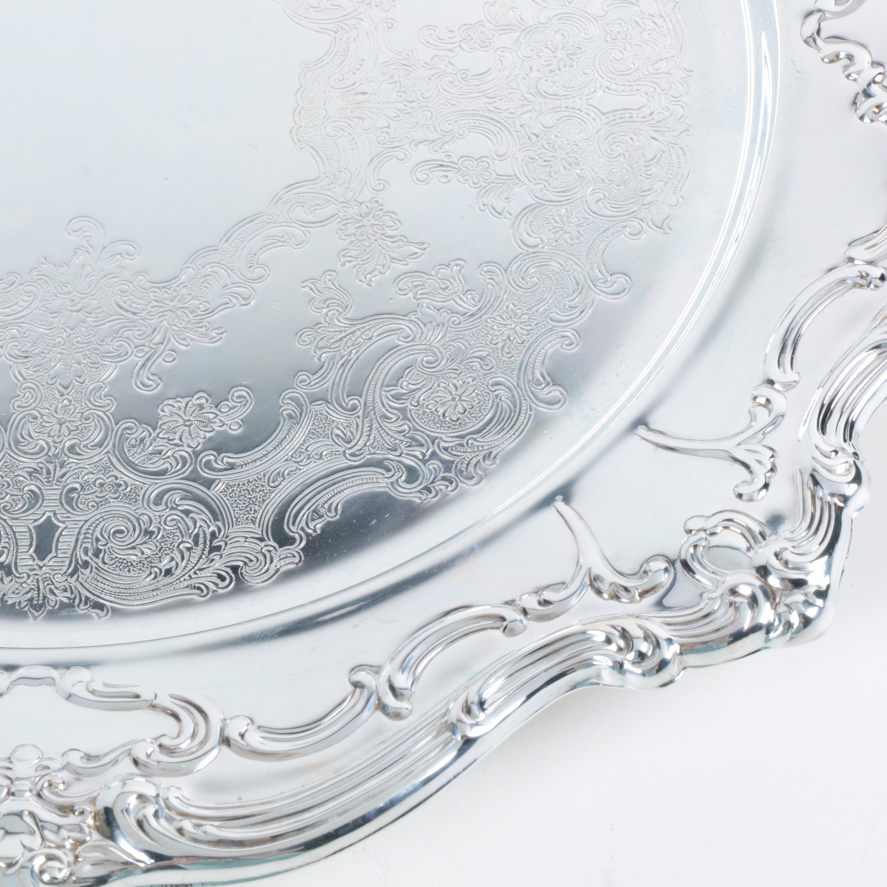 Silver Plate Tableware Featuring F.B. Rogers Silver Co.