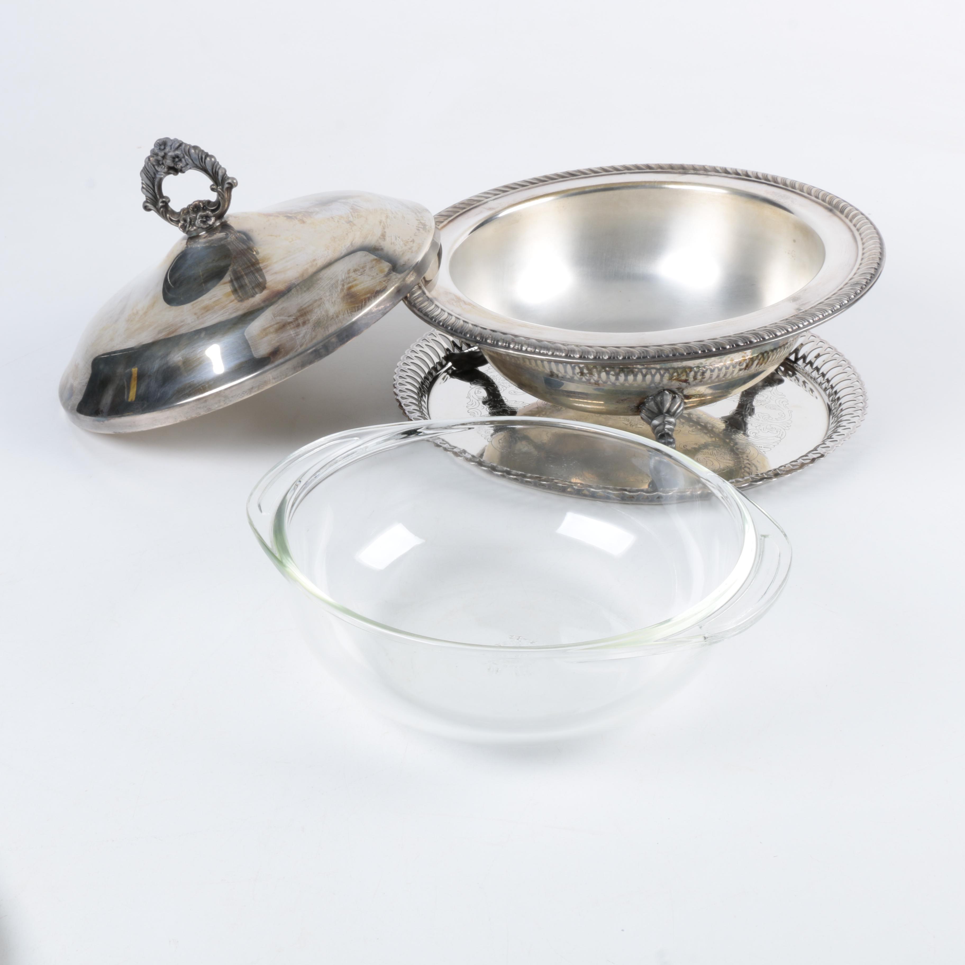 Silver Plate Tableware Featuring F.B. Rogers Silver Co.