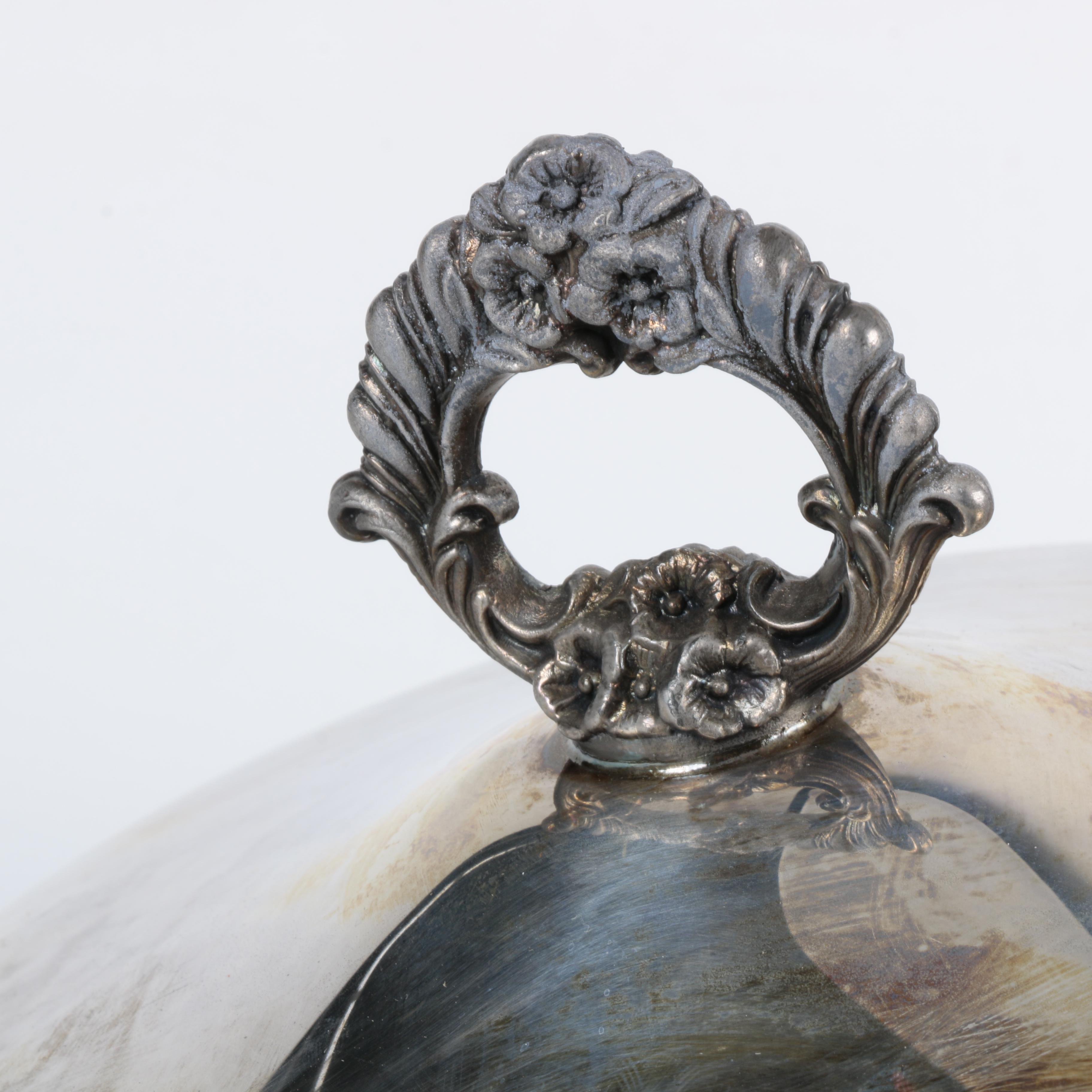 Silver Plate Tableware Featuring F.B. Rogers Silver Co.