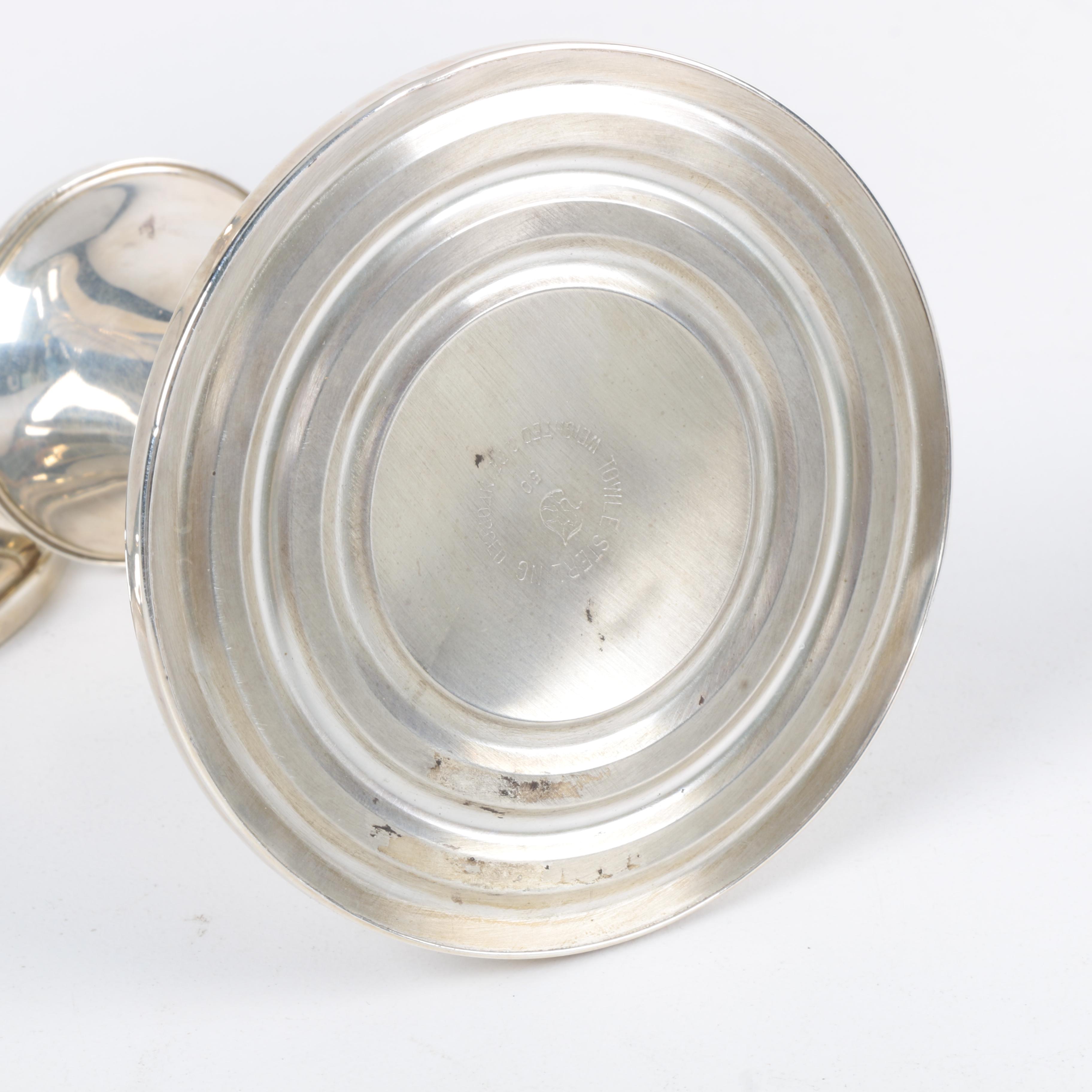 Towle Short Weighted Sterling Silver Candlesticks