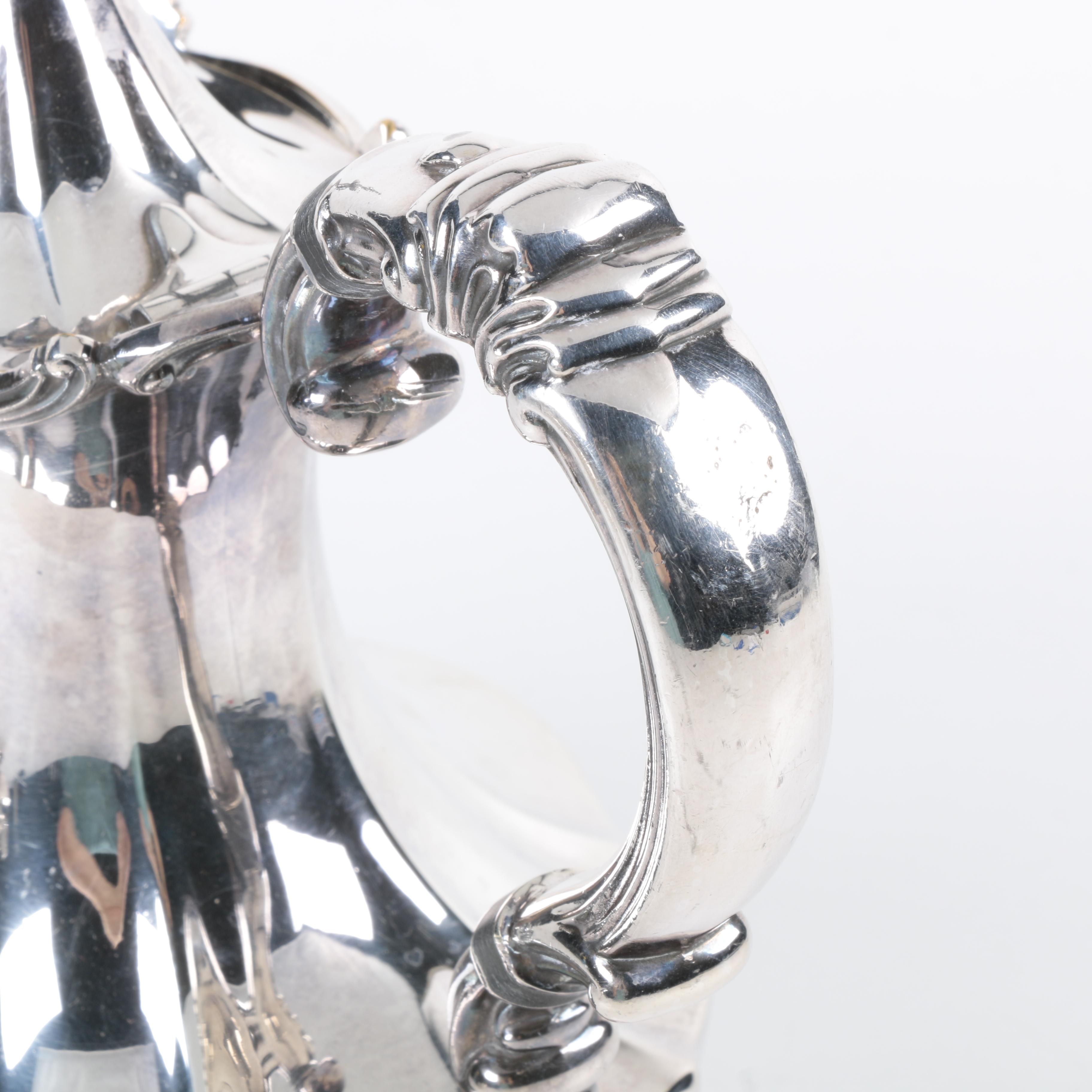 Reed & Barton Plated Silver and a Pewter Thimble Jigger